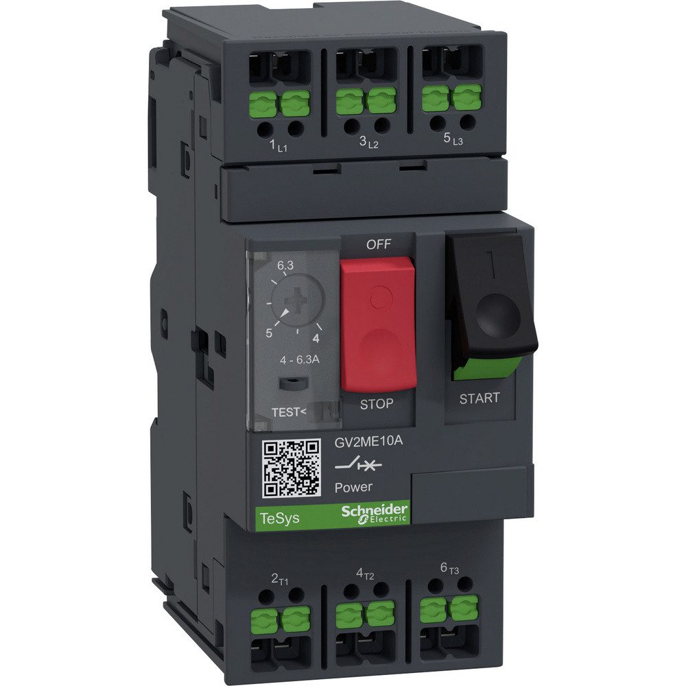 SCHNEIDER Stromstoßschalter Schneider Electric GV2ME10A Motorschutzrelais 1 St. Einstellbereich (GV2ME10A)