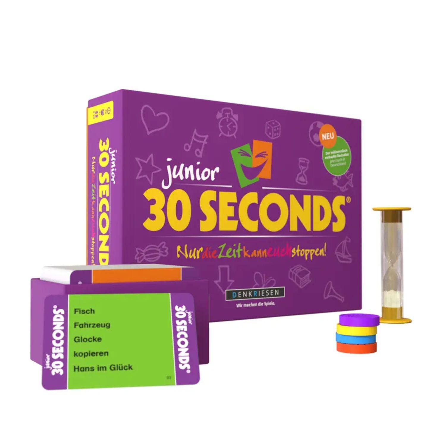 Denkriesen Spiel 30 Seconds® Junior - "Nur die Zeit kann euch stoppen!"