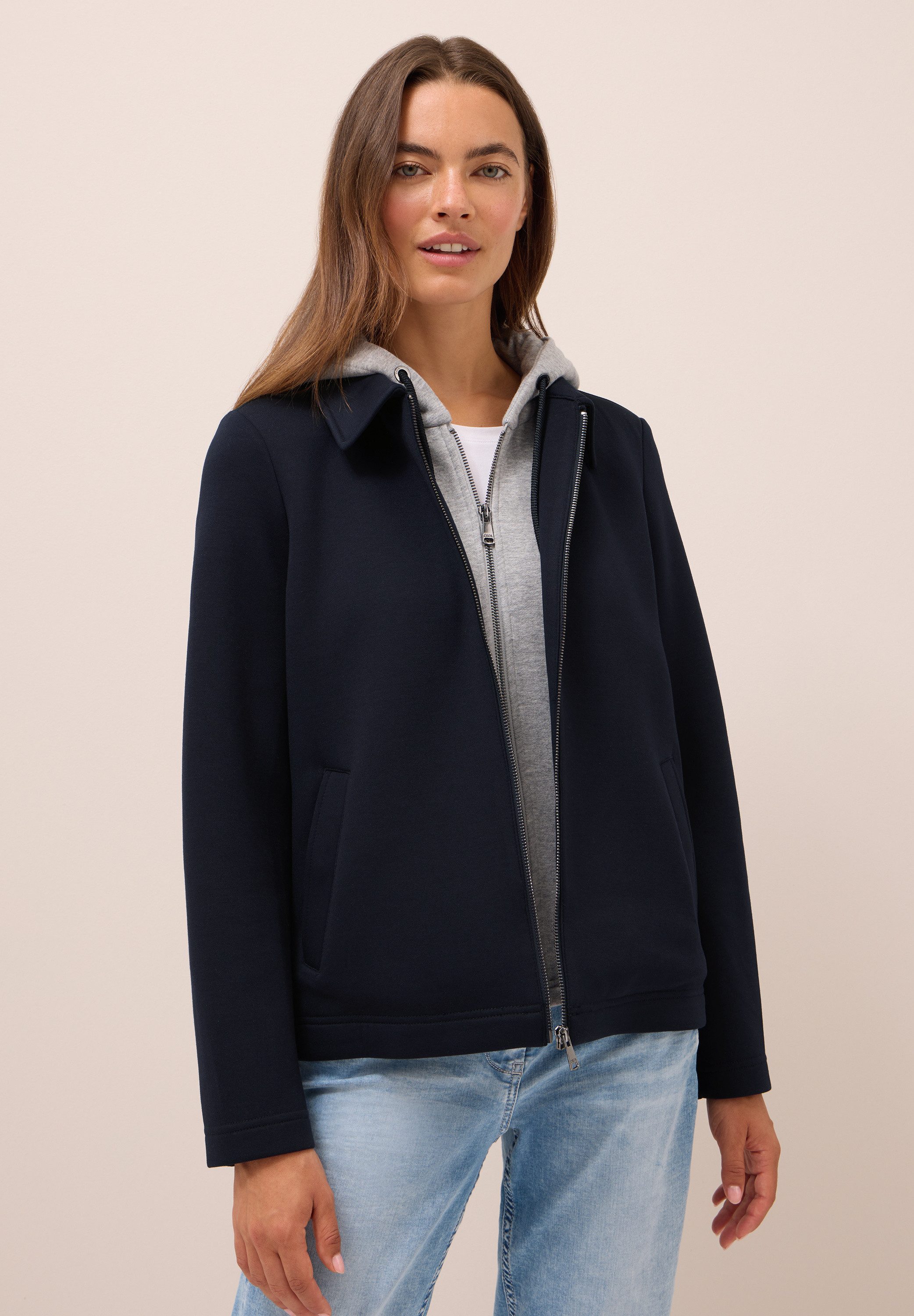 CECIL Outdoorjacke mit abnehmbarer Kapuze günstig online kaufen