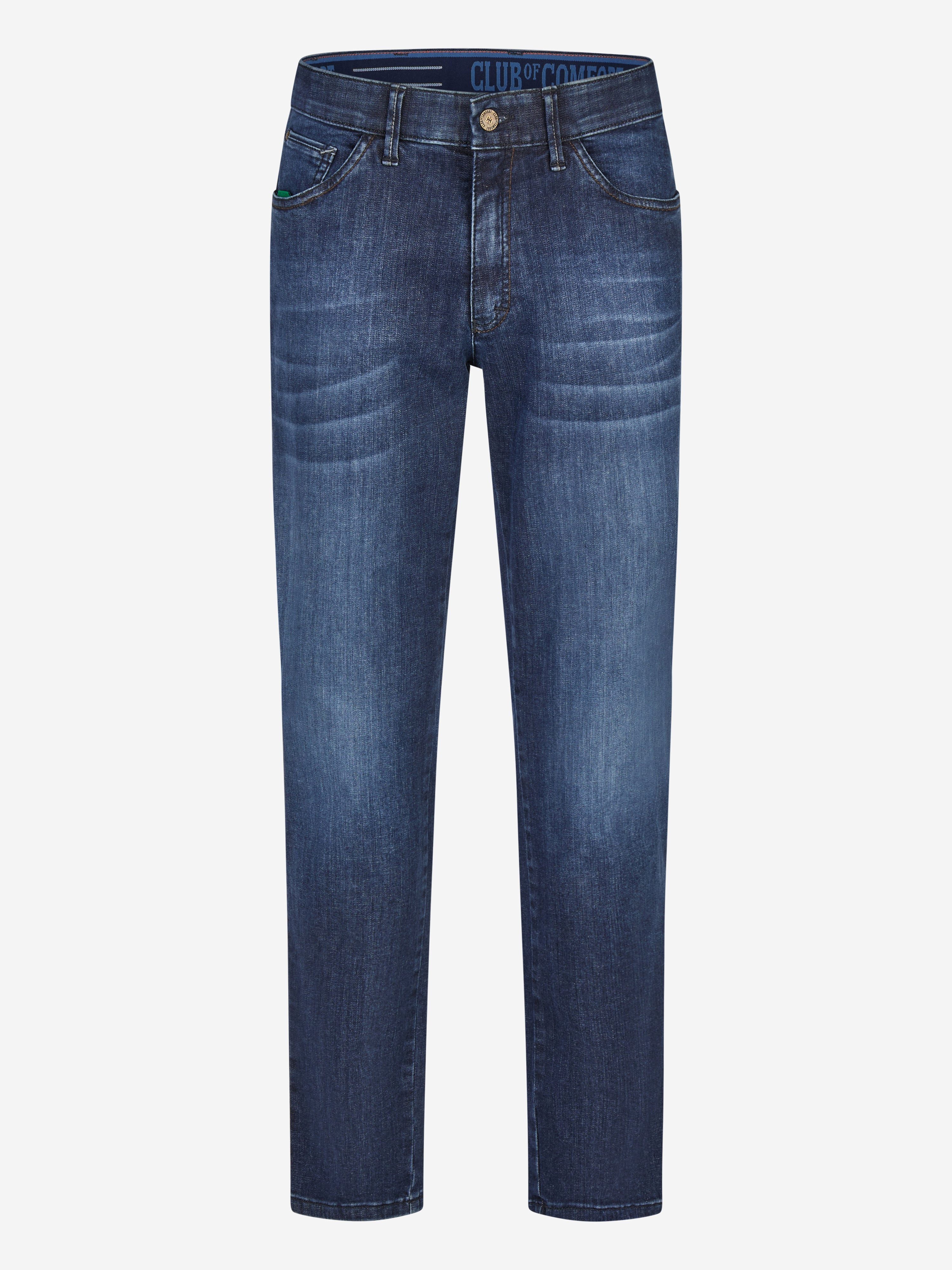 Club of Comfort 5-Pocket-Jeans 5-Pocket Jeans ALEX 7915 - blau (gewaschen) - Herrenhose - 34/34 ["Die 6-Pocket basiert auf dem 5-Pocket-Model, hat aber eine