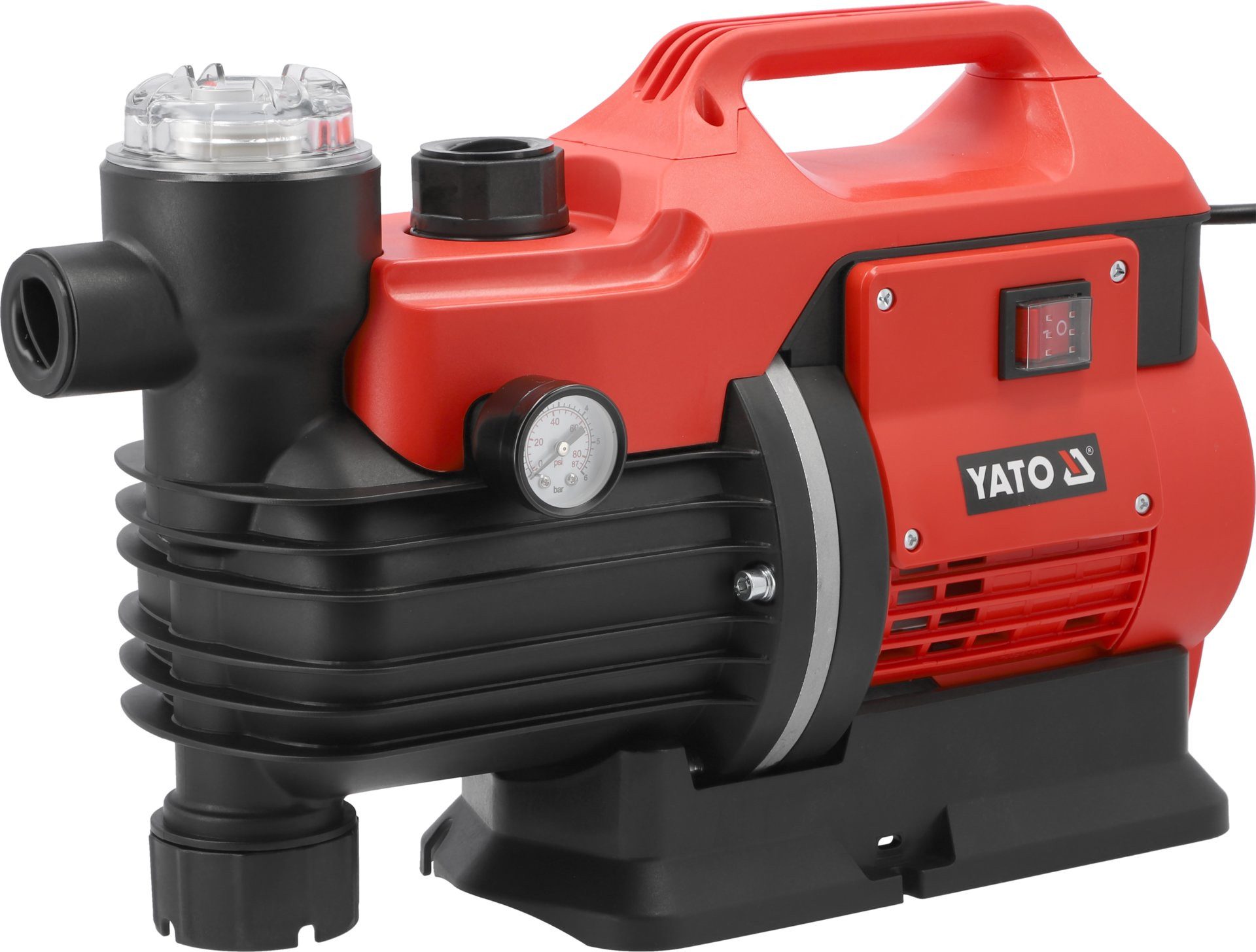 Yato Gartenpumpe Gartenpumpe mit Filter 850W (7,29, 7,29)