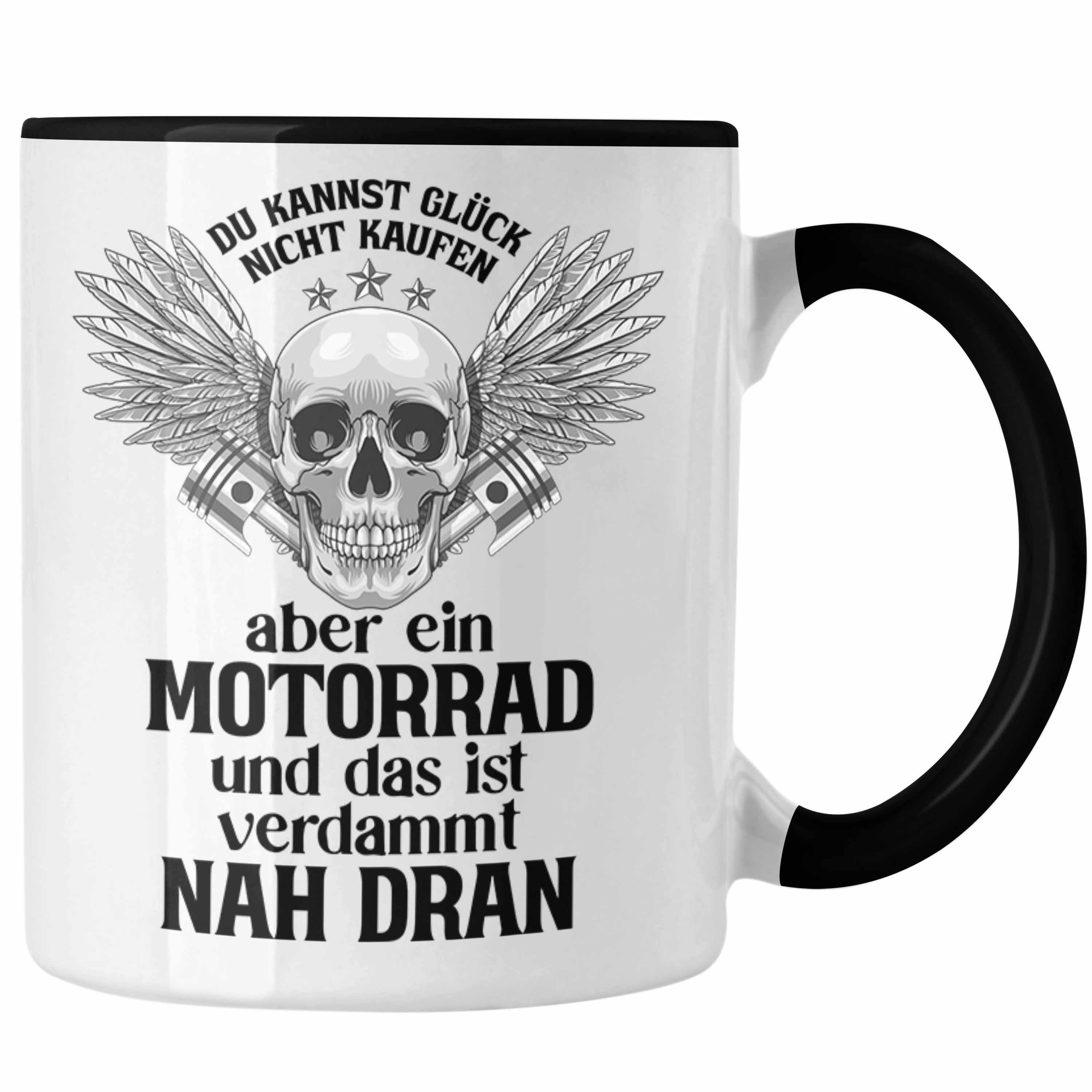 Trendation Tasse Trendation - Motorradfahrer Geschenk für Männer Motorrad Tasse Spruch