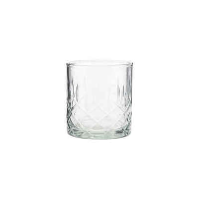 House Doctor Glas Whiskey Tumbler Vintage, Glas