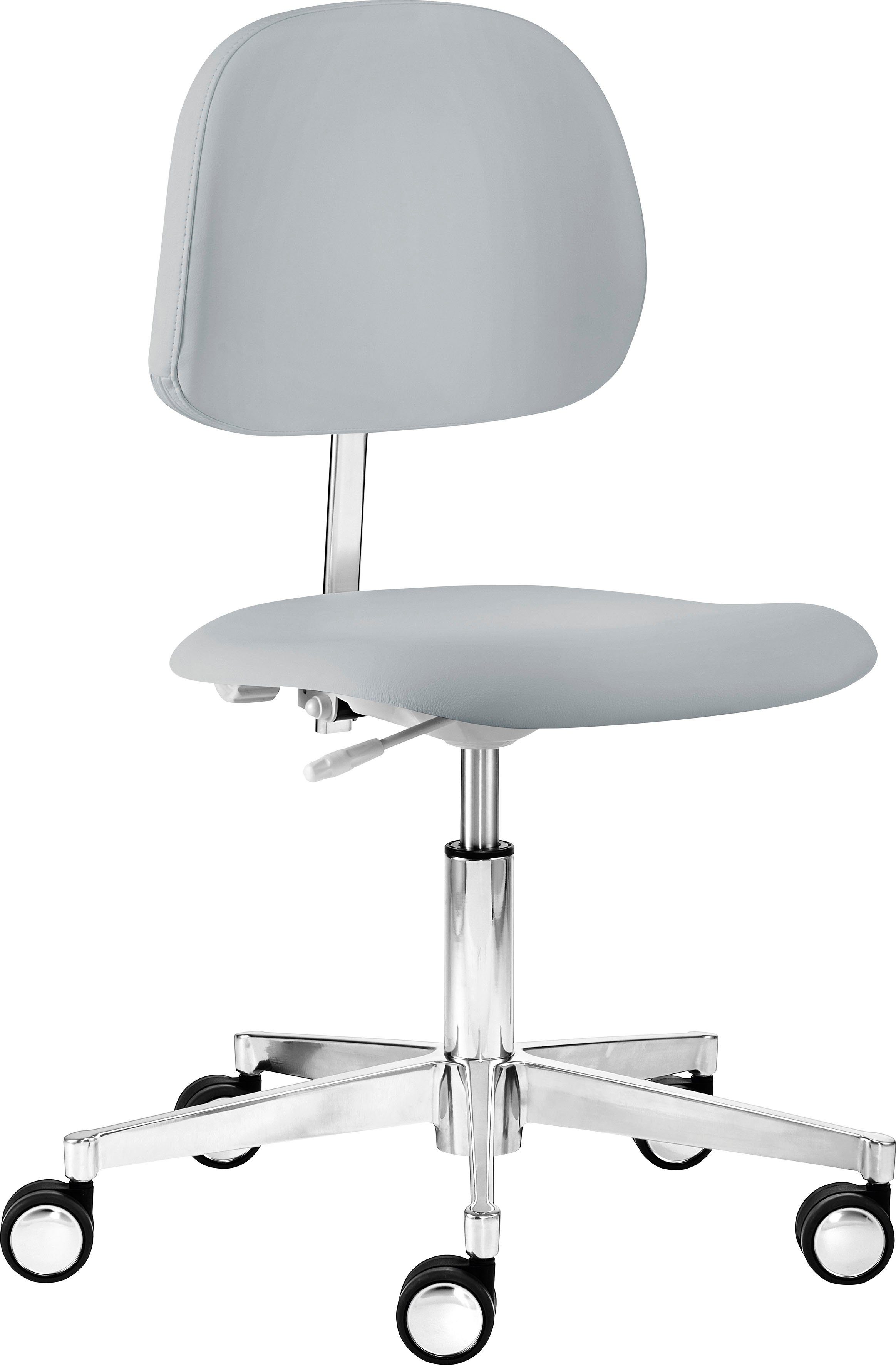 Mayer Sitzmöbel Drehstuhl 1293, desinfektionsmittelbeständiges Kunstleder