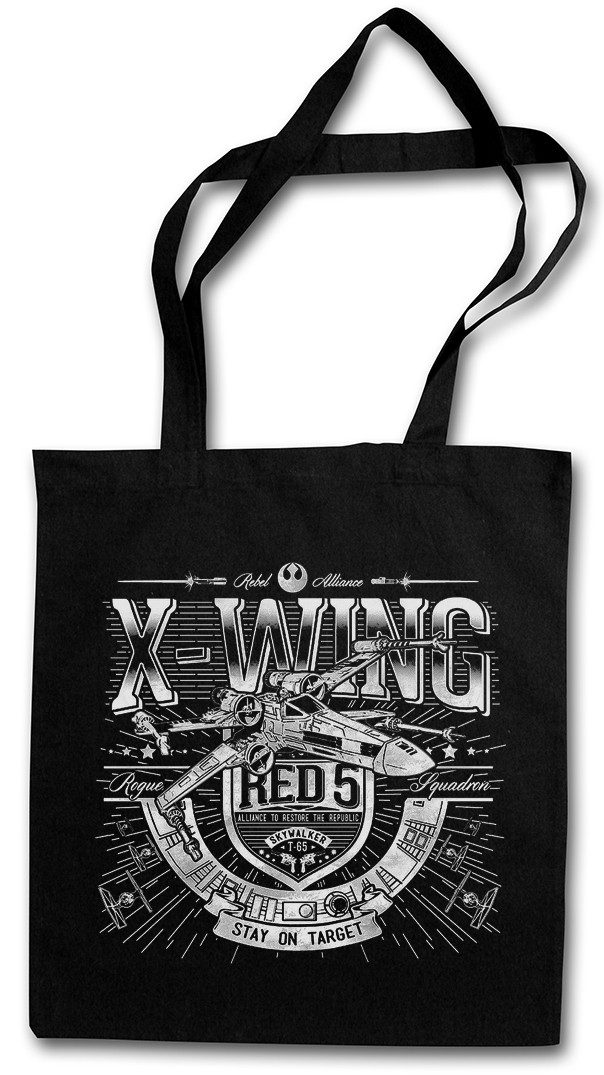 Beuteltasche Red Five 5 Rebel Pilot Stofftasche Force Luke Star Alliance Sci-Fi