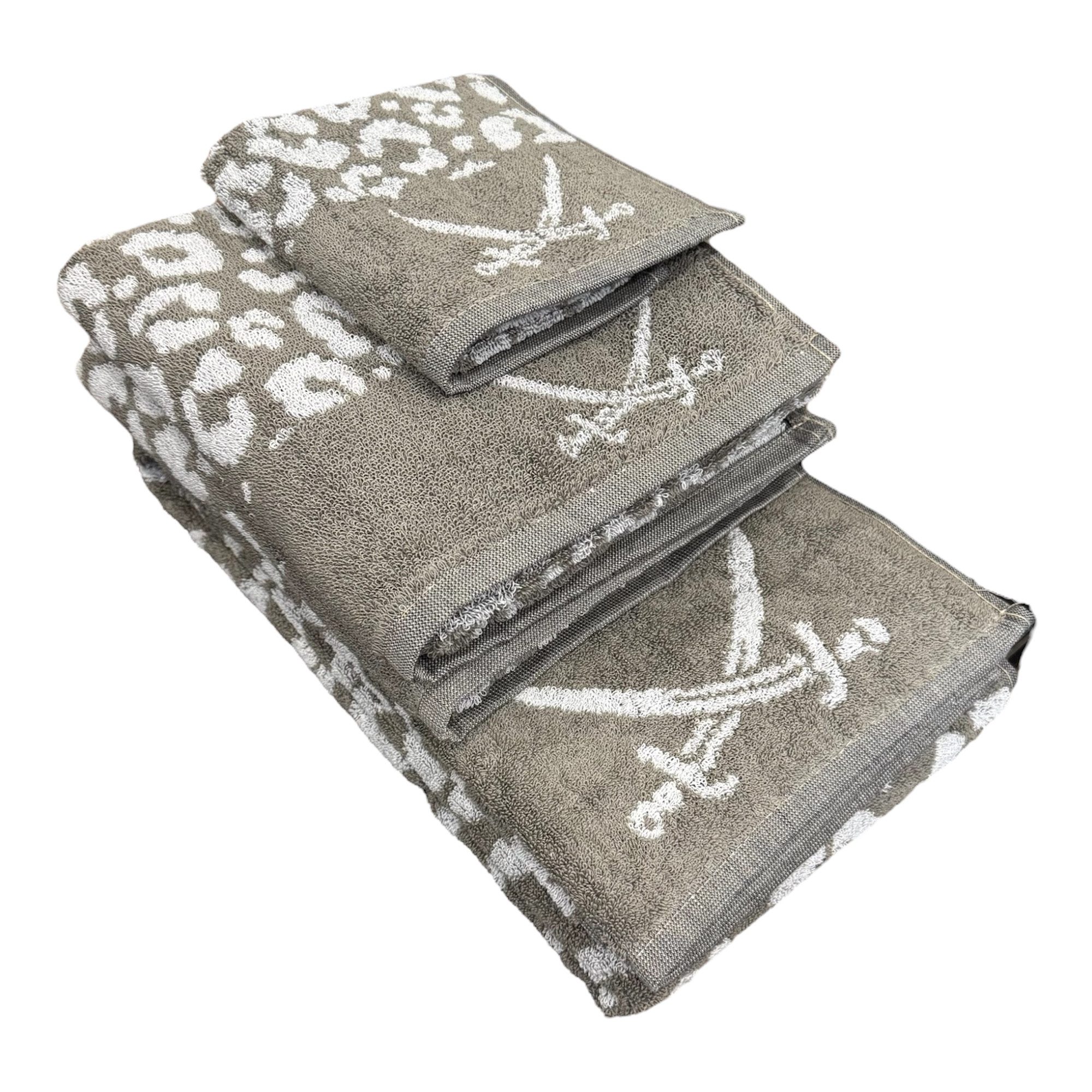 Sansibar Sylt Handtuch Set "LEO" hochwertiges Handtuchset mit modernem Desi günstig online kaufen