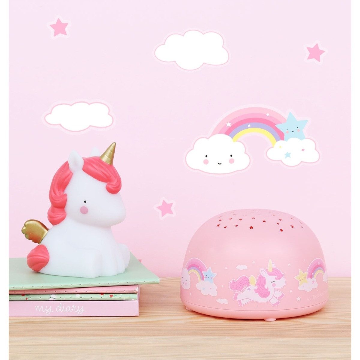 A Little Lovely Company LED-Sternenhimmel Nachtlicht Sternenhimmel Projektor Sternenprojektor