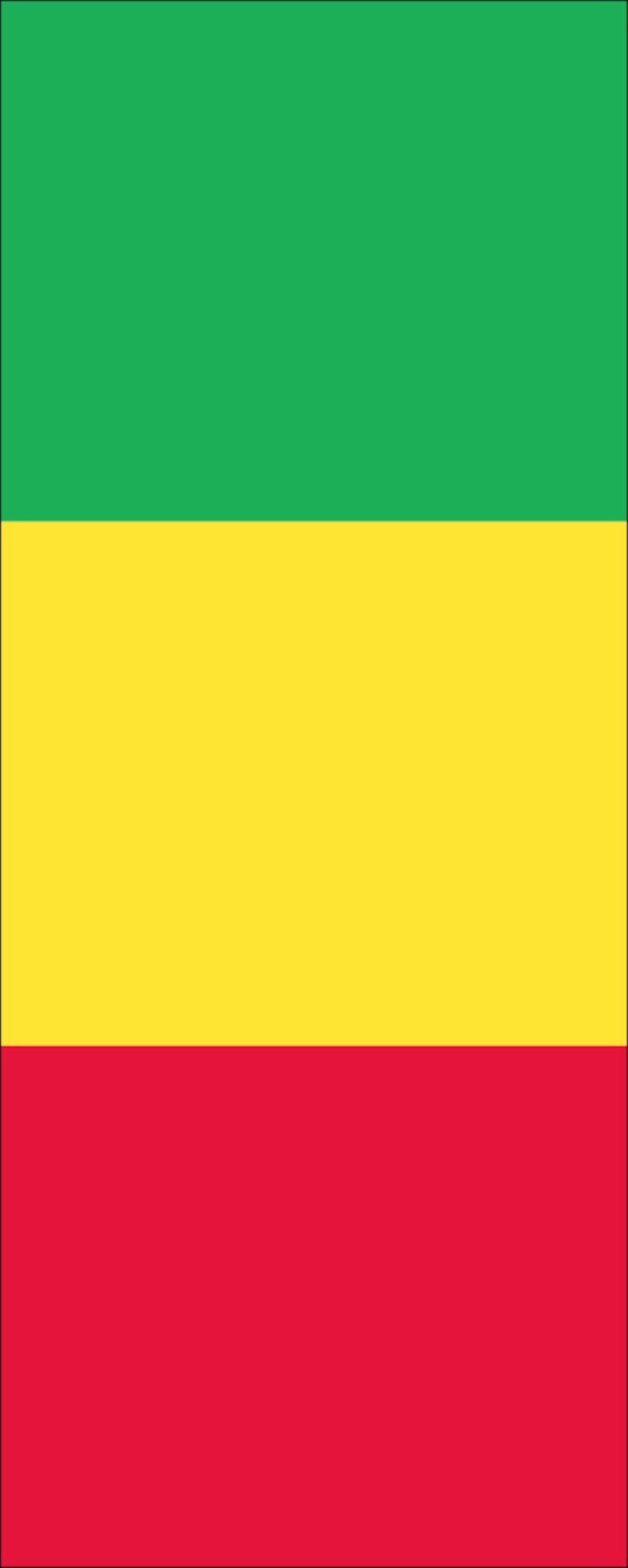 flaggenmeer Flagge Mali 160 g/m² Hochformat
