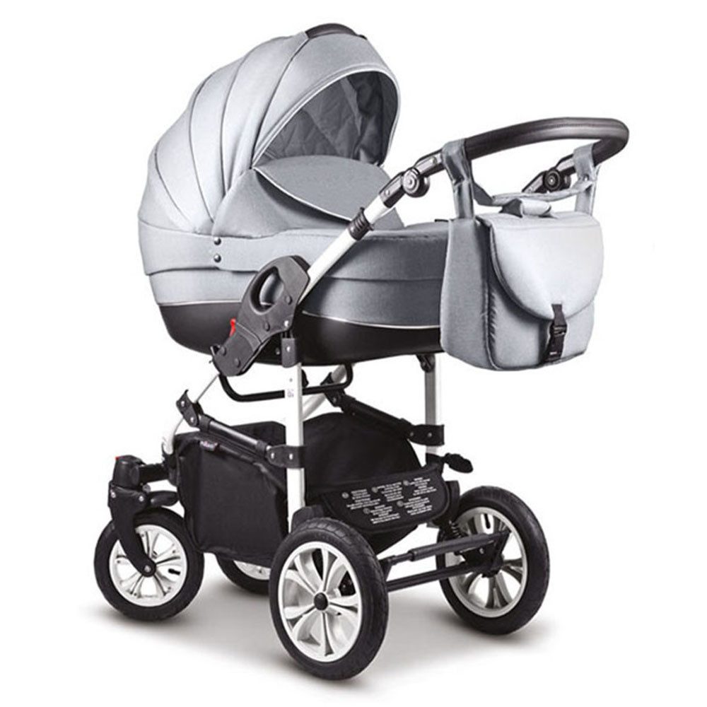 Thumbnail - Coletto Kombi-Kinderwagen Craft 5 in 1 inkl. Sportsitz, Autositz und Iso Base in 18 Farben