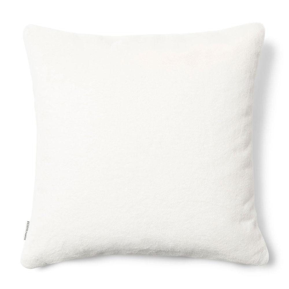 Rivièra Maison Kissenhülle Kissen Morillon Kunstpelz Weiß (50x50cm) günstig online kaufen