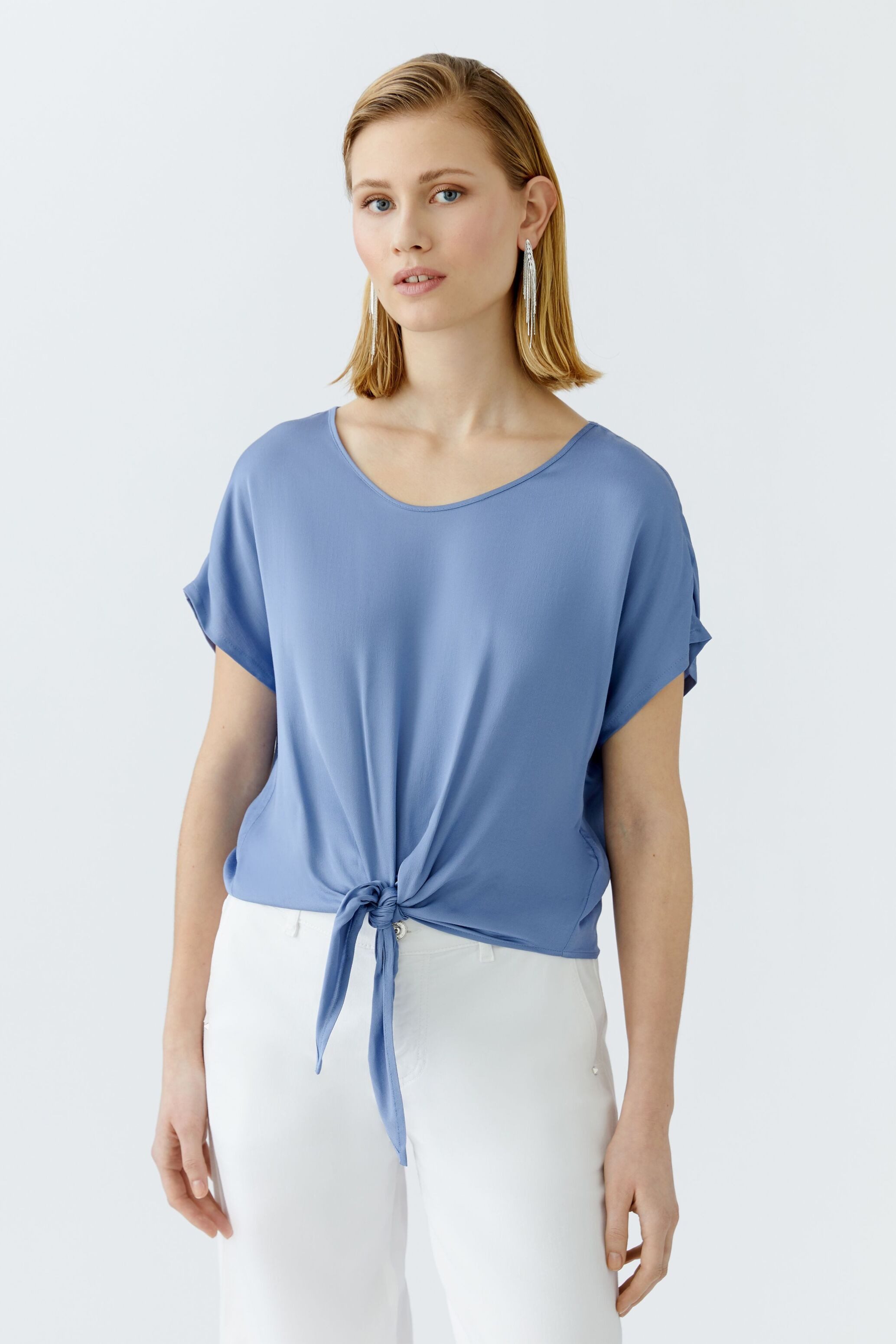 Oui Kurzarmbluse Bluse günstig online kaufen