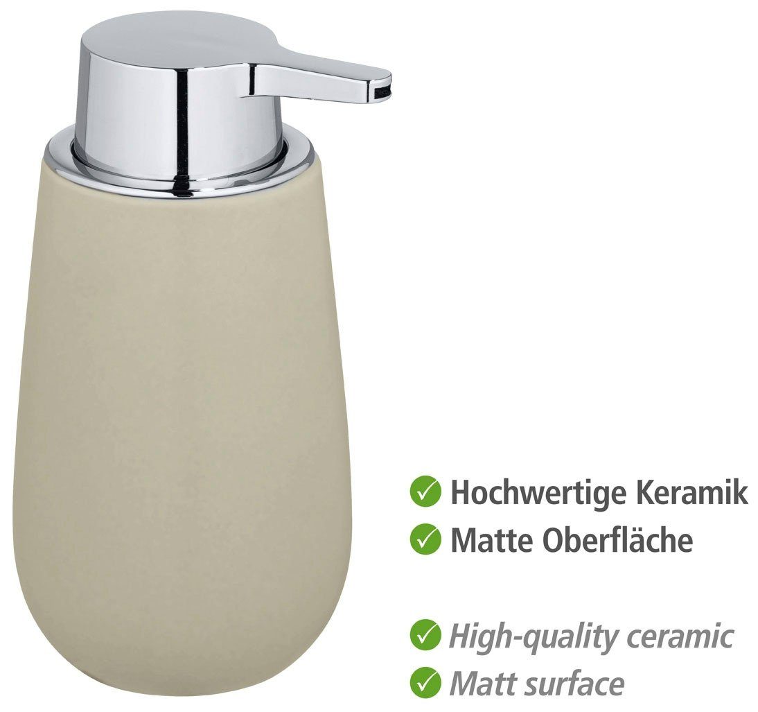 WENKO Badaccessoire-Set 3 Set, Badi, aus Keramik hochwertiger tlg