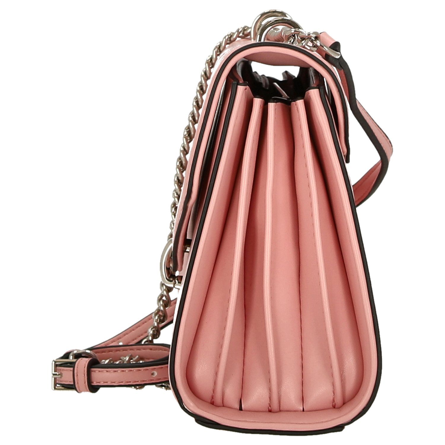 (1-tlg) Tuuli cm - Handtasche Manufaktur Schultertasche 20 Pink Kisa Soft Seidenfelt