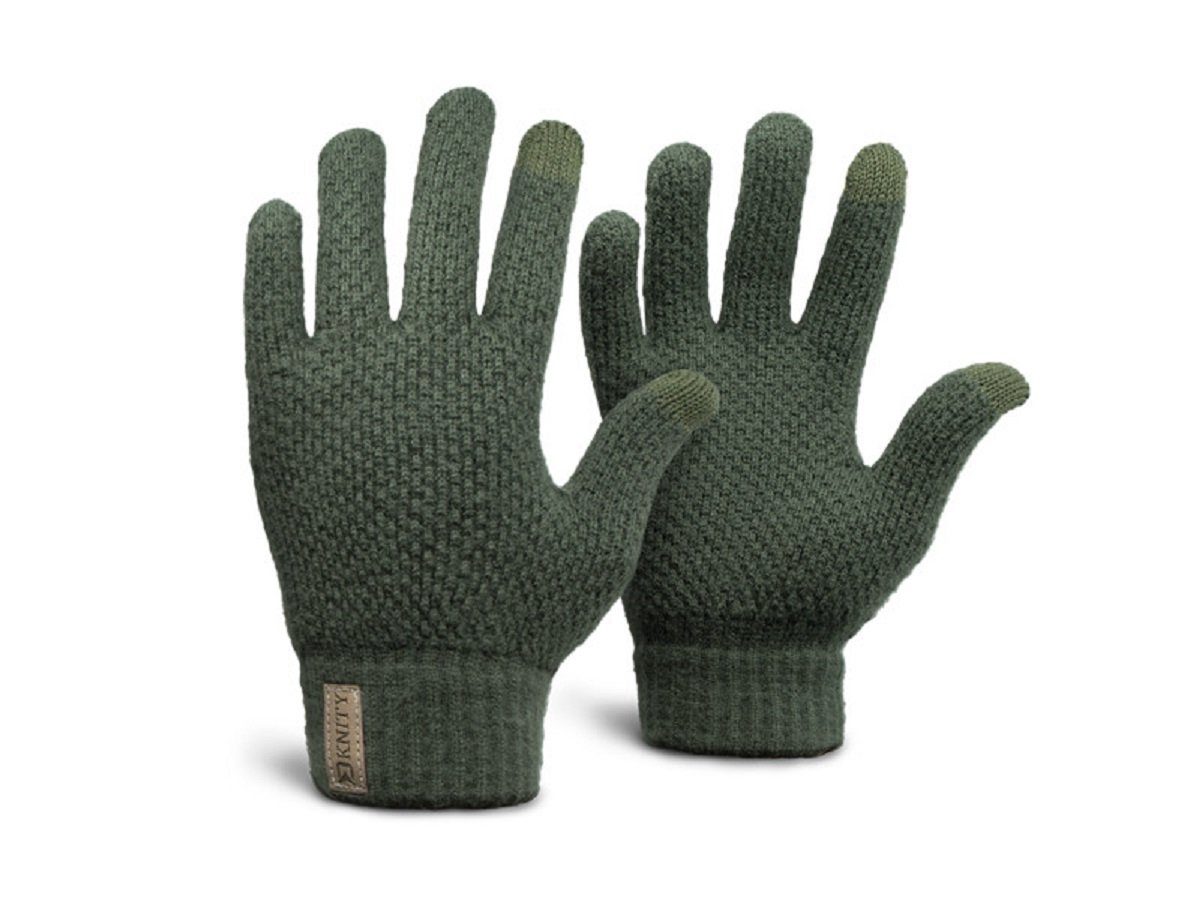 Delphin.sk Strickhandschuhe KNITY Strickhandschuhe für Männer und Frauen Outdoor Freizeit Für Männer und Frauen gleichermaßen geeignet