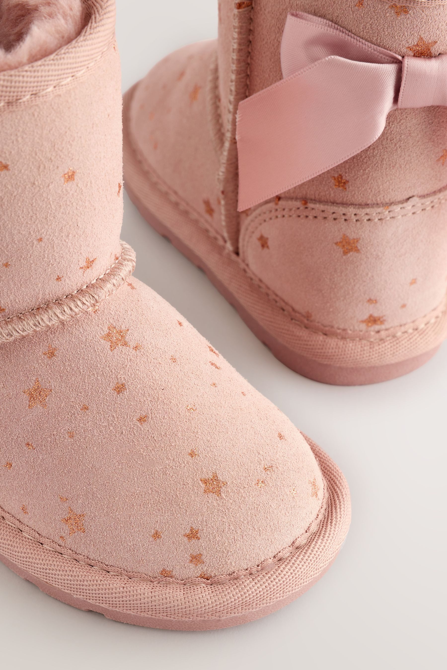 Next Wasserabweisende Schlupfstiefel aus Veloursleder Babystiefel (1-tlg)