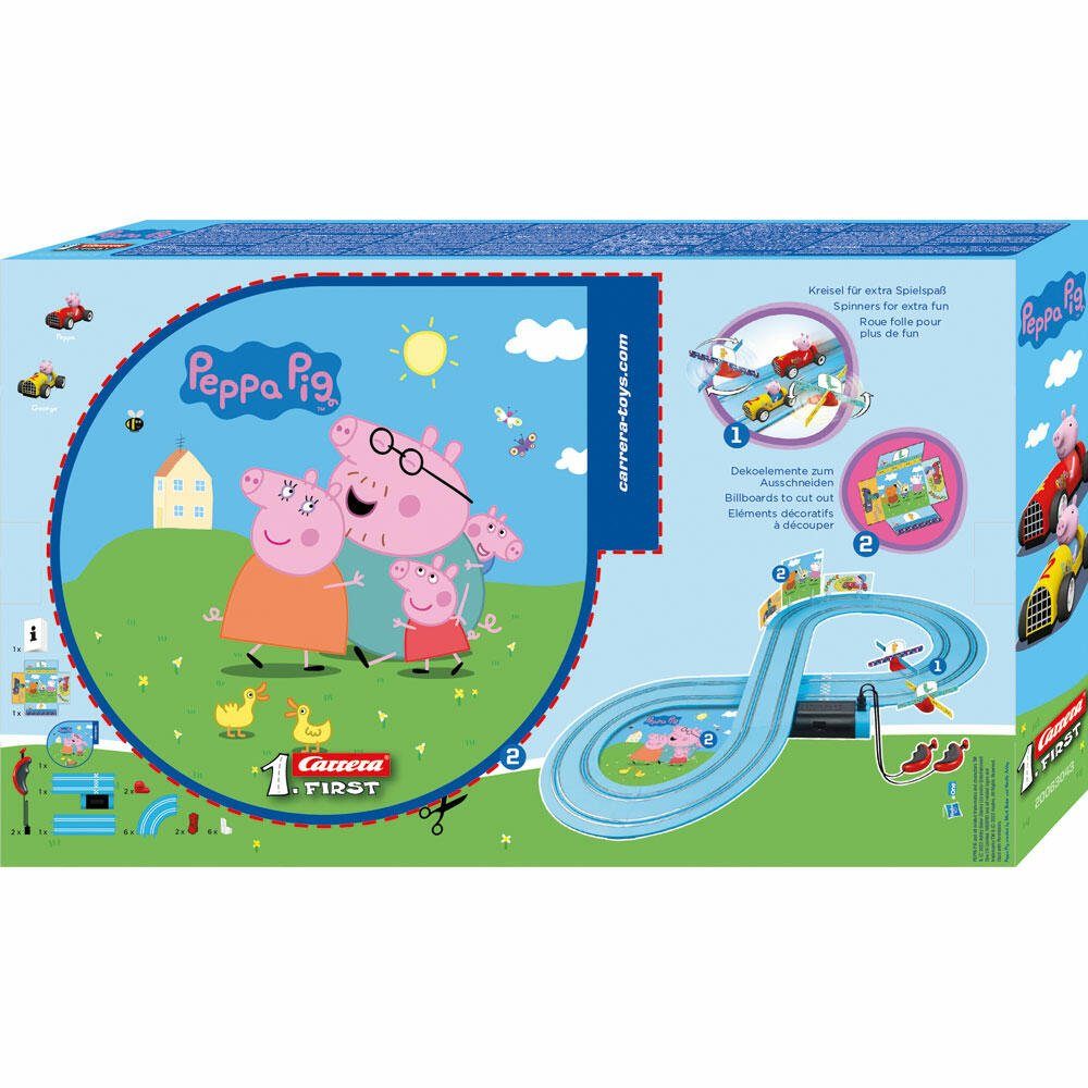 Carrera® Autorennbahn Peppa Pig Kids GranPrix