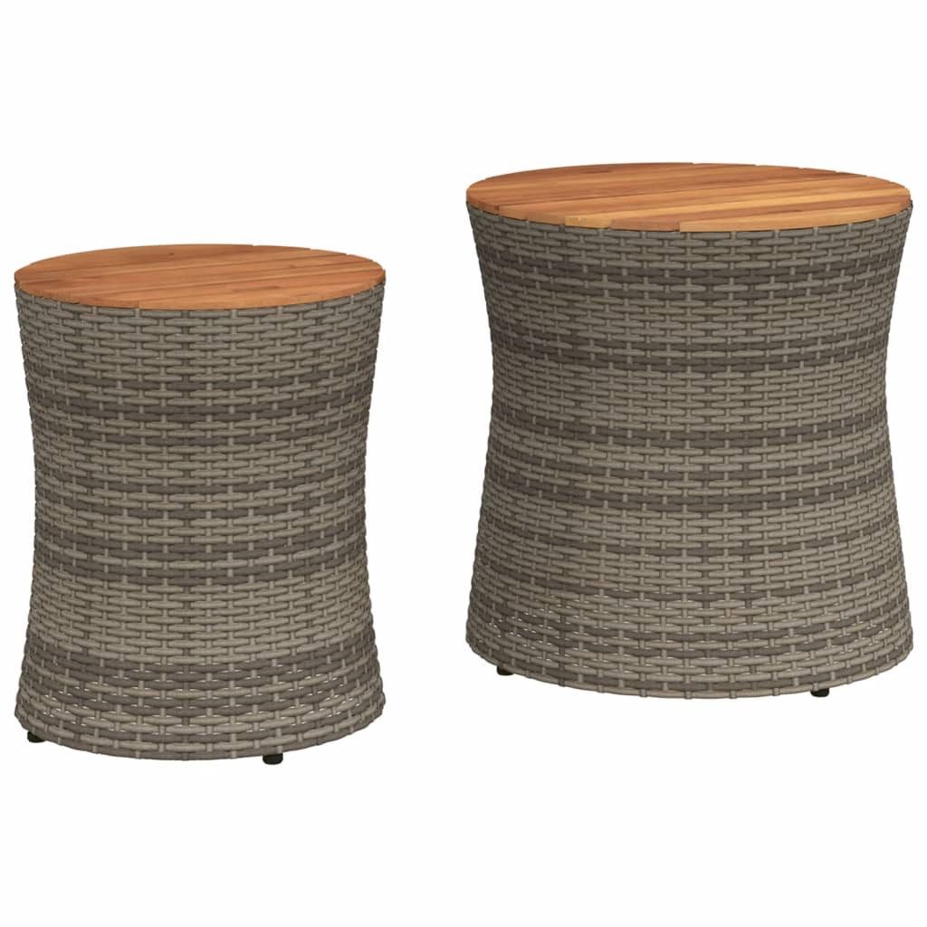 vidaXL Gartentisch Garten-Beistelltische 2 Stk. mit günstig online kaufen