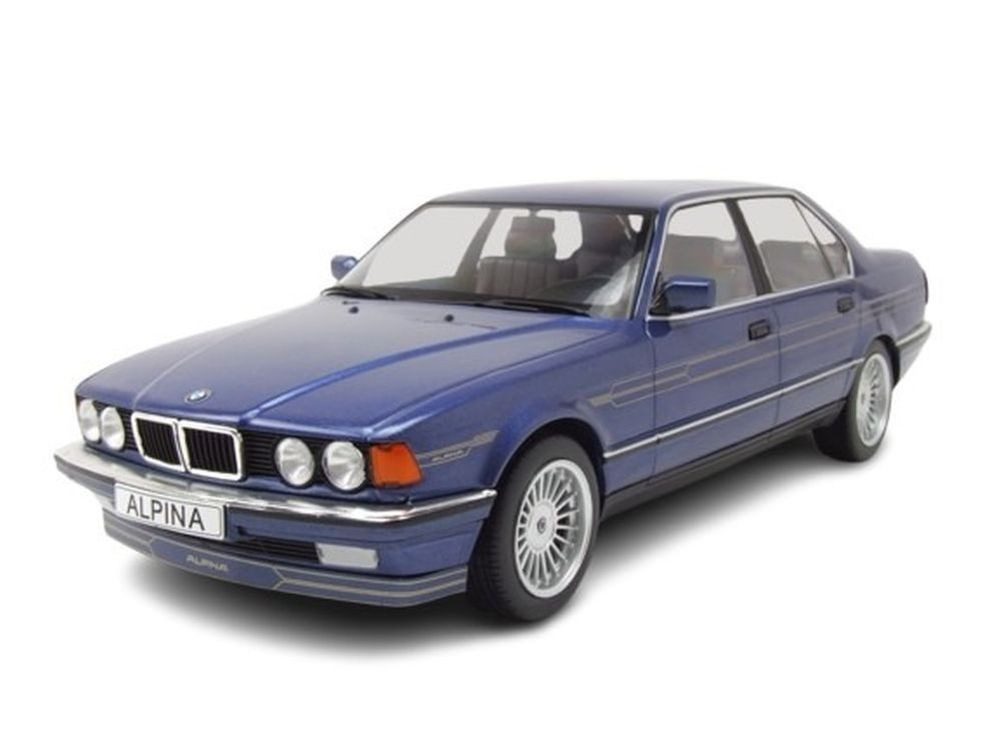 MCG Modellauto BMW Alpina B11 3,5 1992 dunkelblau metallic, Maßstab 1:18