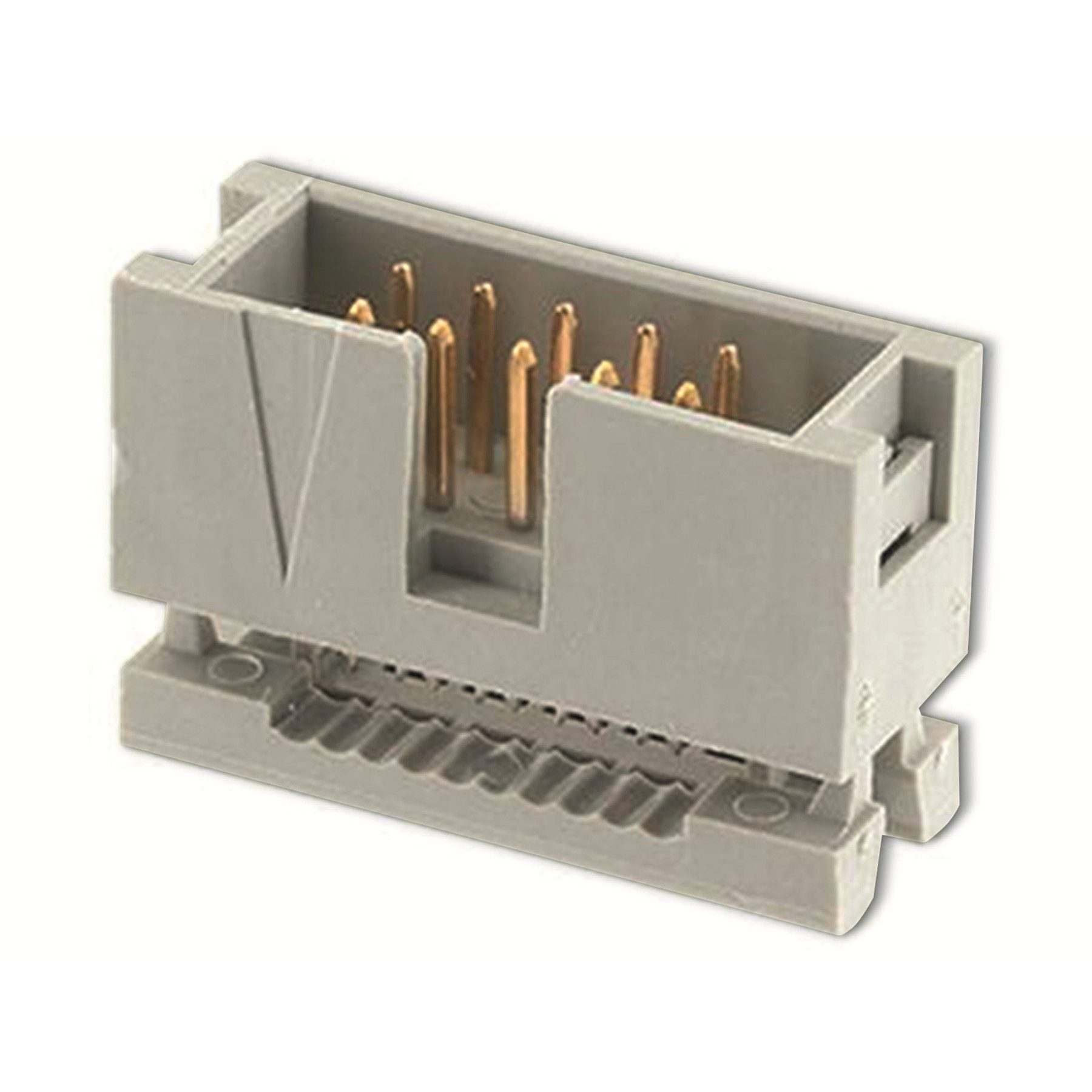 econ Connect Din-разъем ECON CONNECT Wannenstecker, DIN 41651, 10-polig, schneidklemm, RM 2,54
