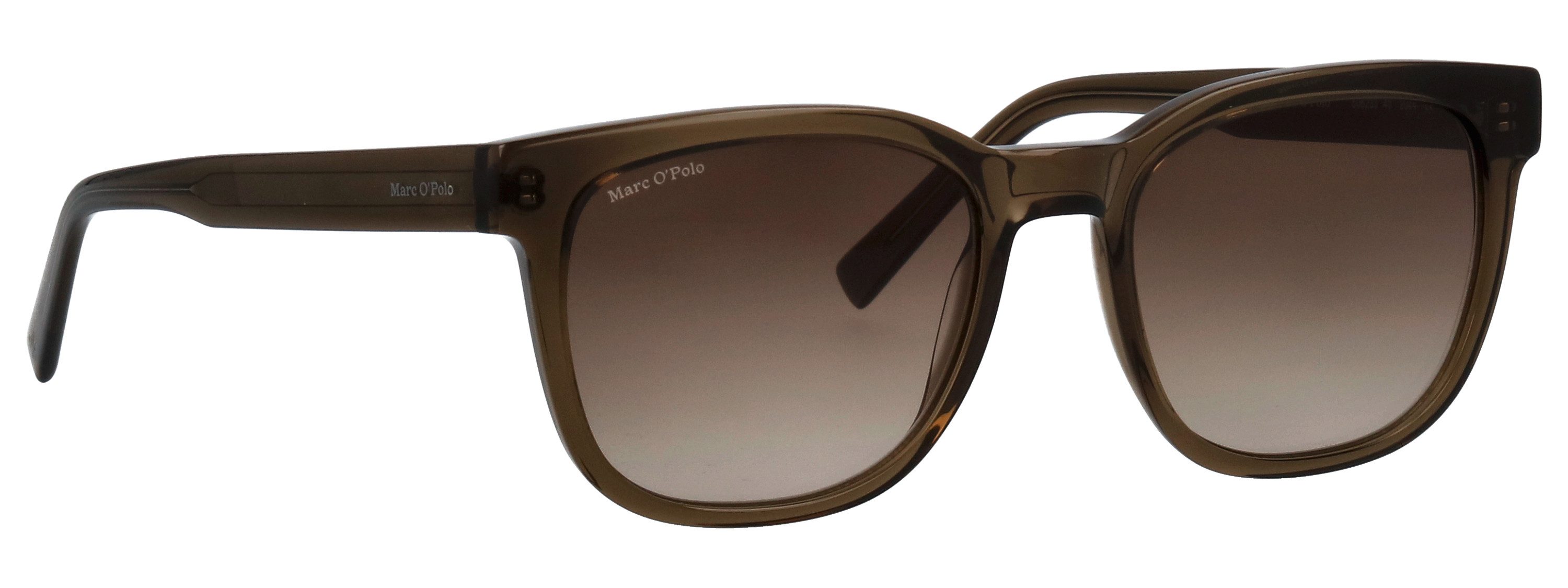Marc O'Polo Sonnenbrille Modell 506233 Form Karree/Soft, Logoschriftzug auf Bügel, Kunststofffassung