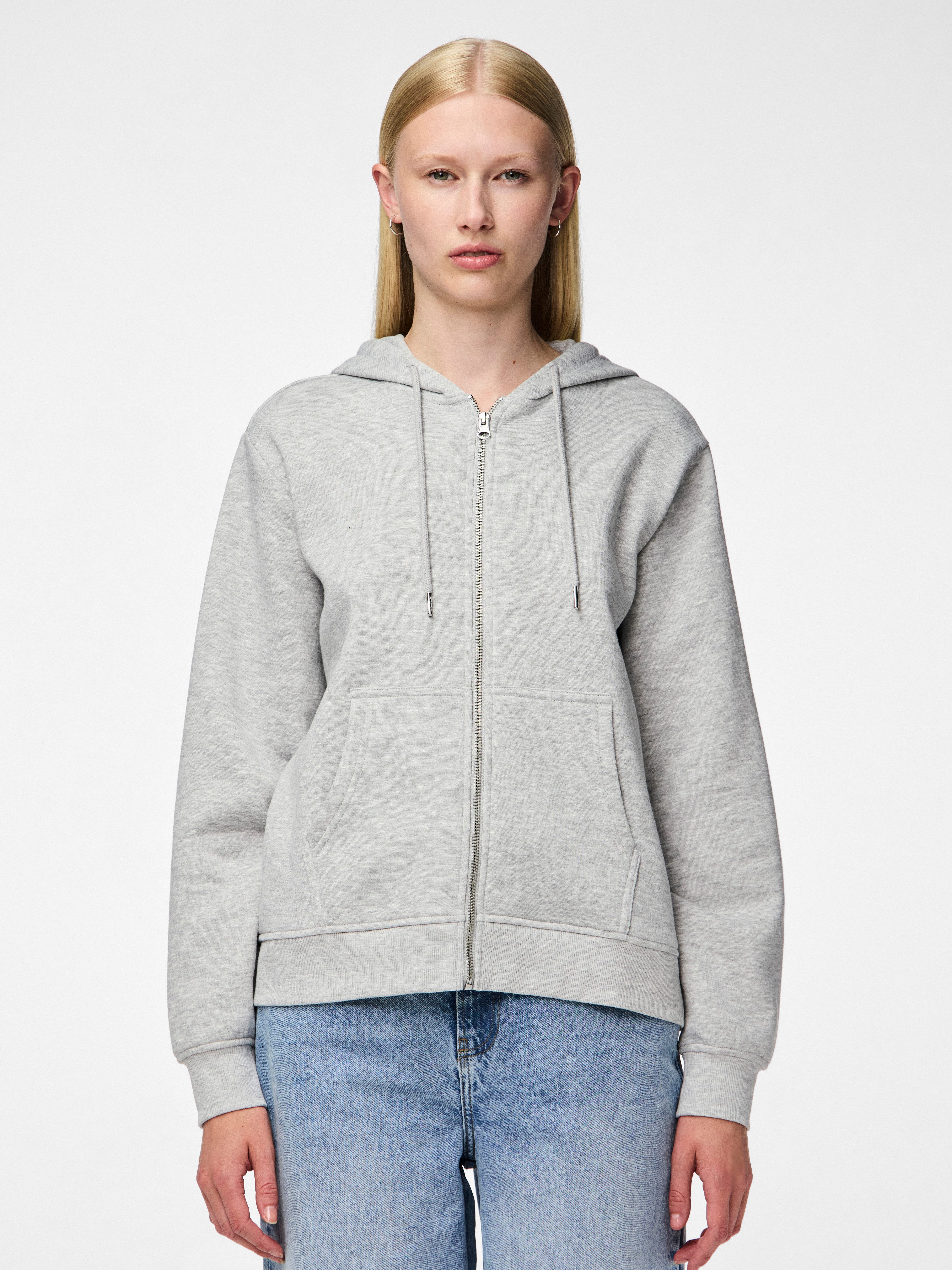 pieces Kapuzensweatshirt PCCHILLI LS ZIP HOODIE günstig online kaufen