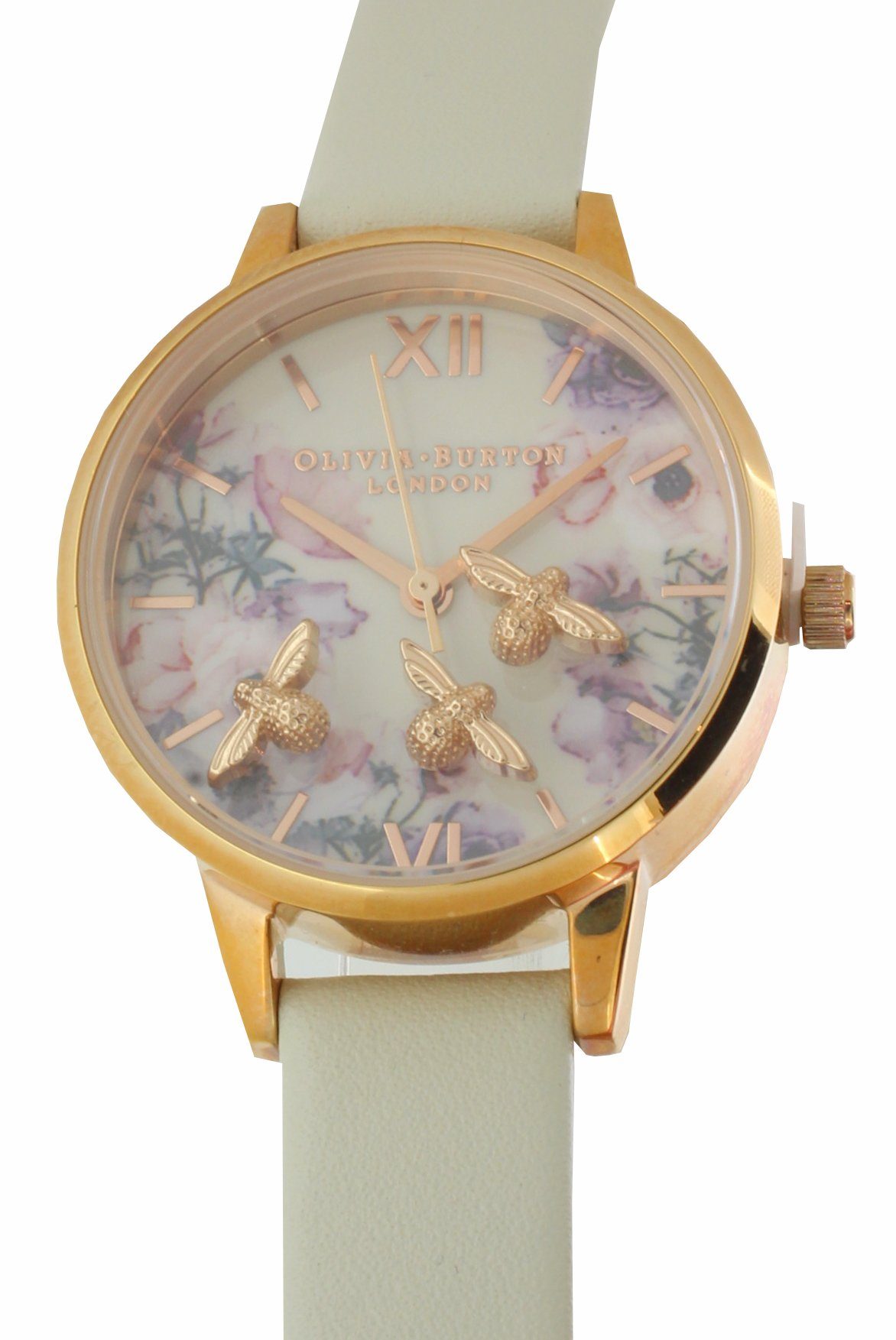 OLIVIA BURTON Quarzuhr OB16CH13 Busy Bees White Dial