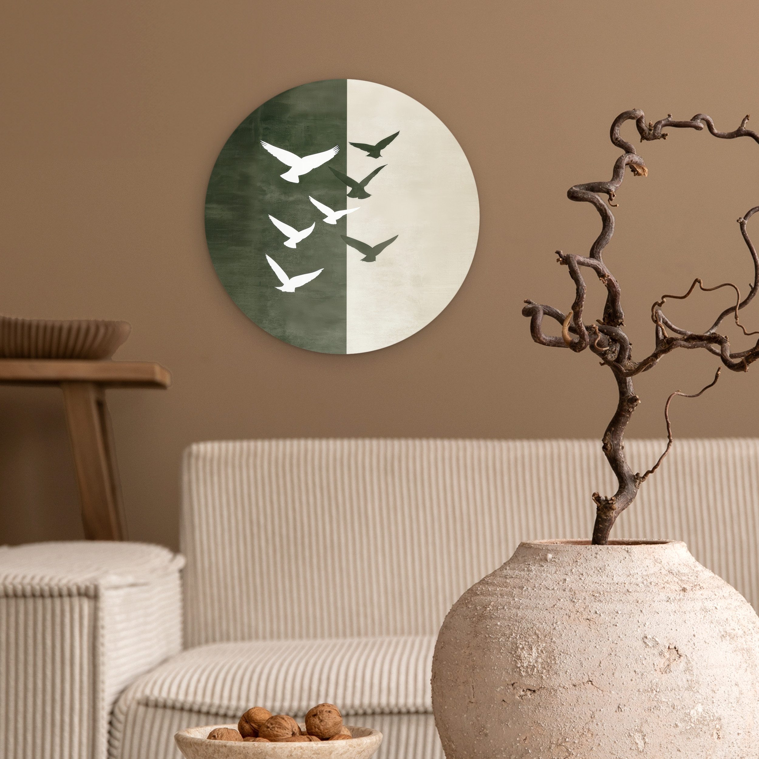 MuchoWow Gemälde Japandi - Vogel - günstig online kaufen