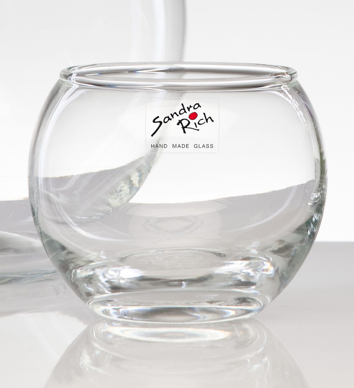 Sandra Rich Dekovase Glasschale Fish Bowl klar rund von Sandra Rich günstig online kaufen