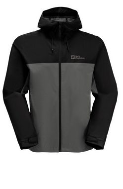 Jack Wolfskin Funktionsjacke WEILTAL 2L JKT M Kapuze: fest mit der Jacke verbunden