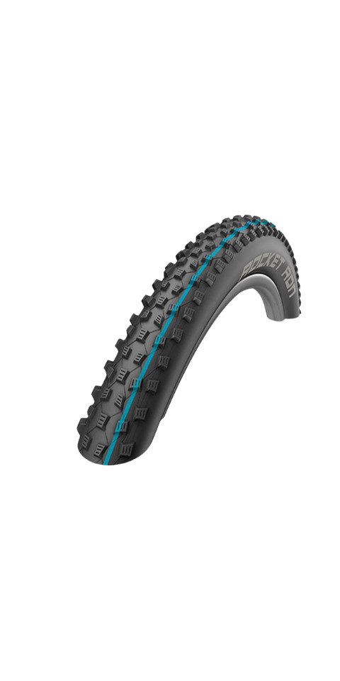 Schwalbe Fahrradreifen Schwalbe Шины Rocket Ron 29x2.25" 57-622 schwarz TLE E-25 HS438, (1-tlg), ohne Reflexstreifen