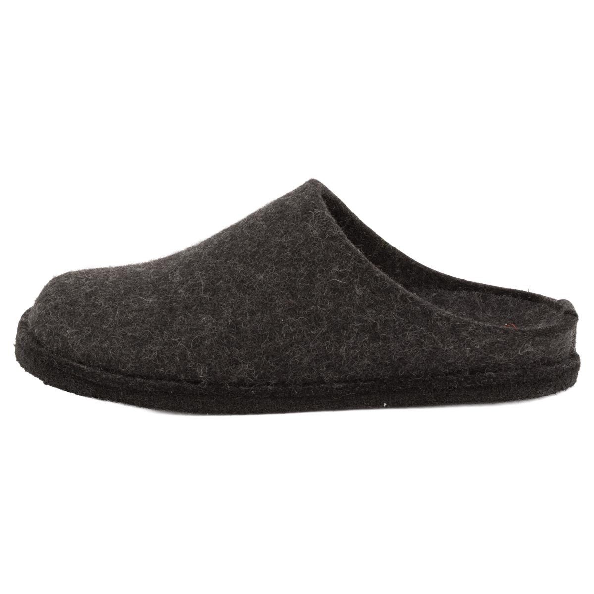 Haflinger Flair Soft Pantoffel Pantoffeln - 100% reiner Wollfilz, Eingearbeitetes Fußbett