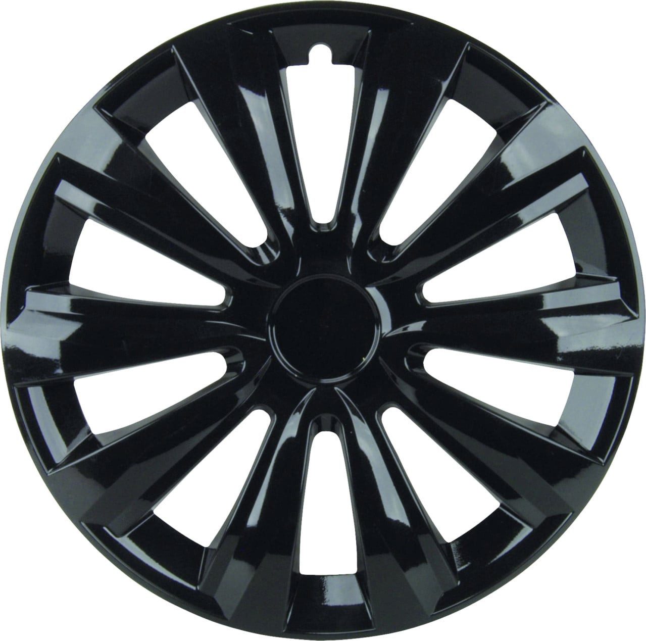 UNITEC Blende Unitec Radzierblende Delta 35 cm (14 Zoll) schwarz