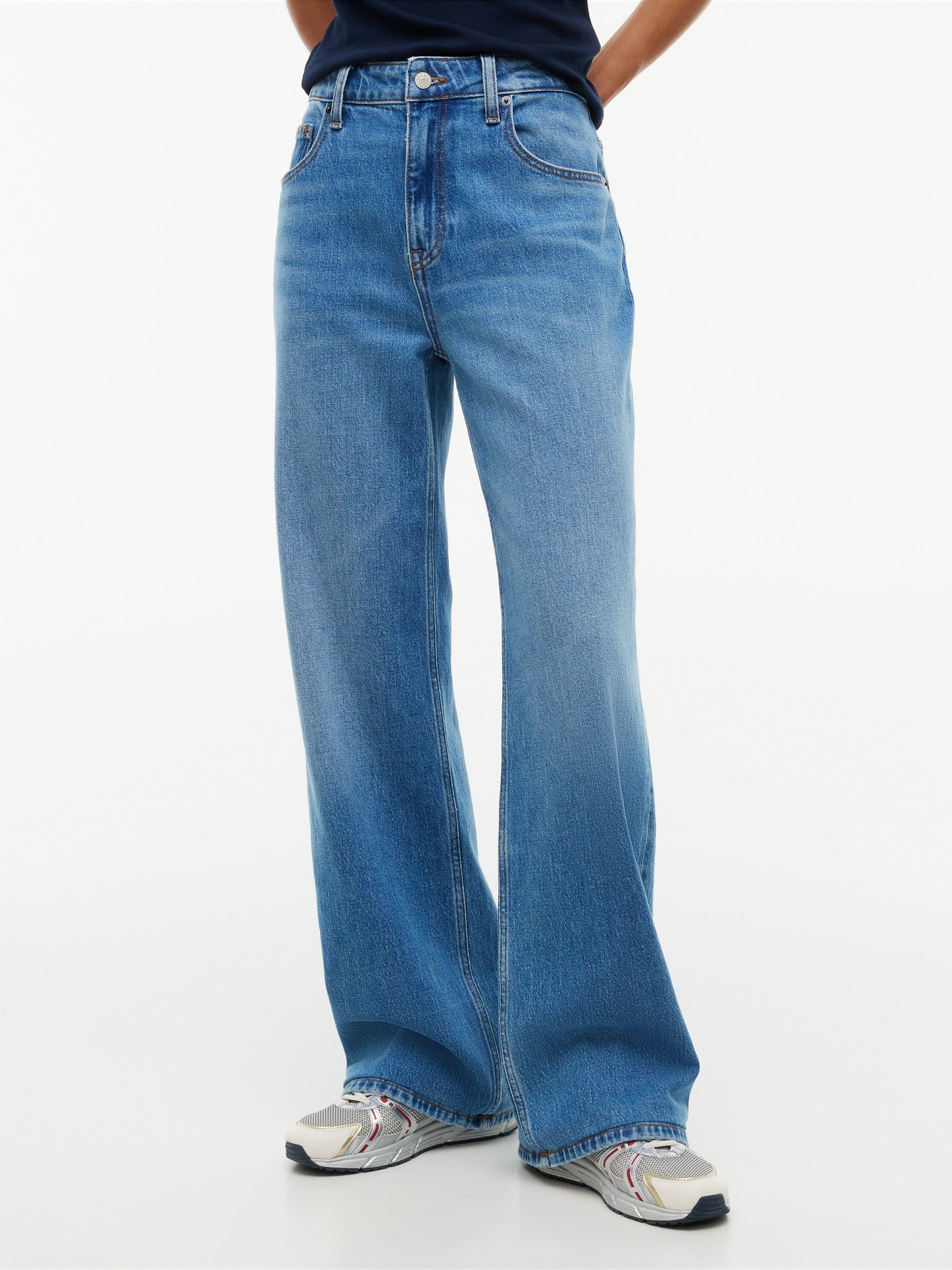 Tommy Jeans Relax-fit-Jeans MIA MID RELAXED STRAIGHT BJ0133 Baumwollmischung, relaxed fit