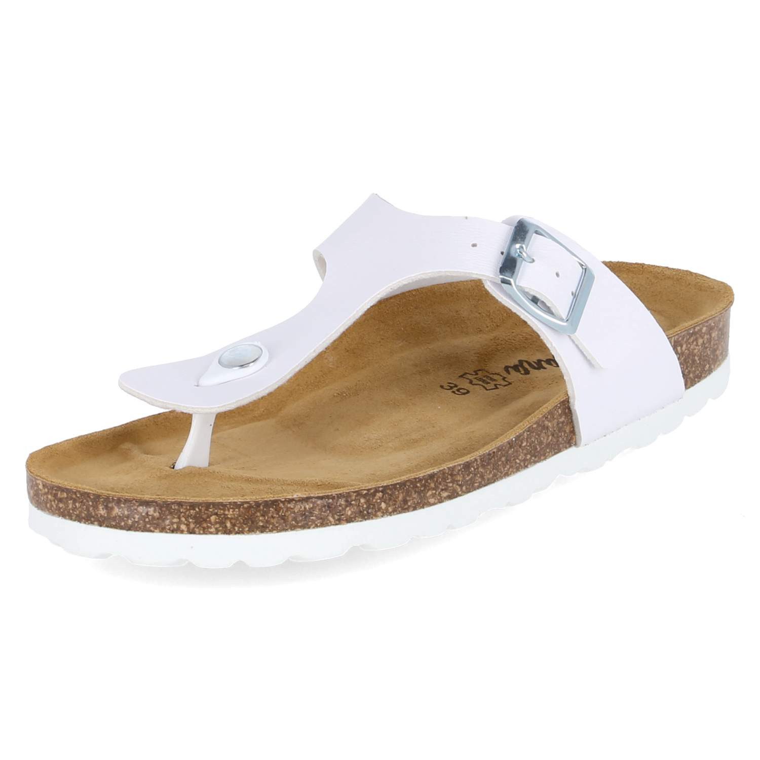 Beliana Beliana 0027/299/93/G-02/353 02 Damen Kunstleder weiss Pantolette günstig online kaufen