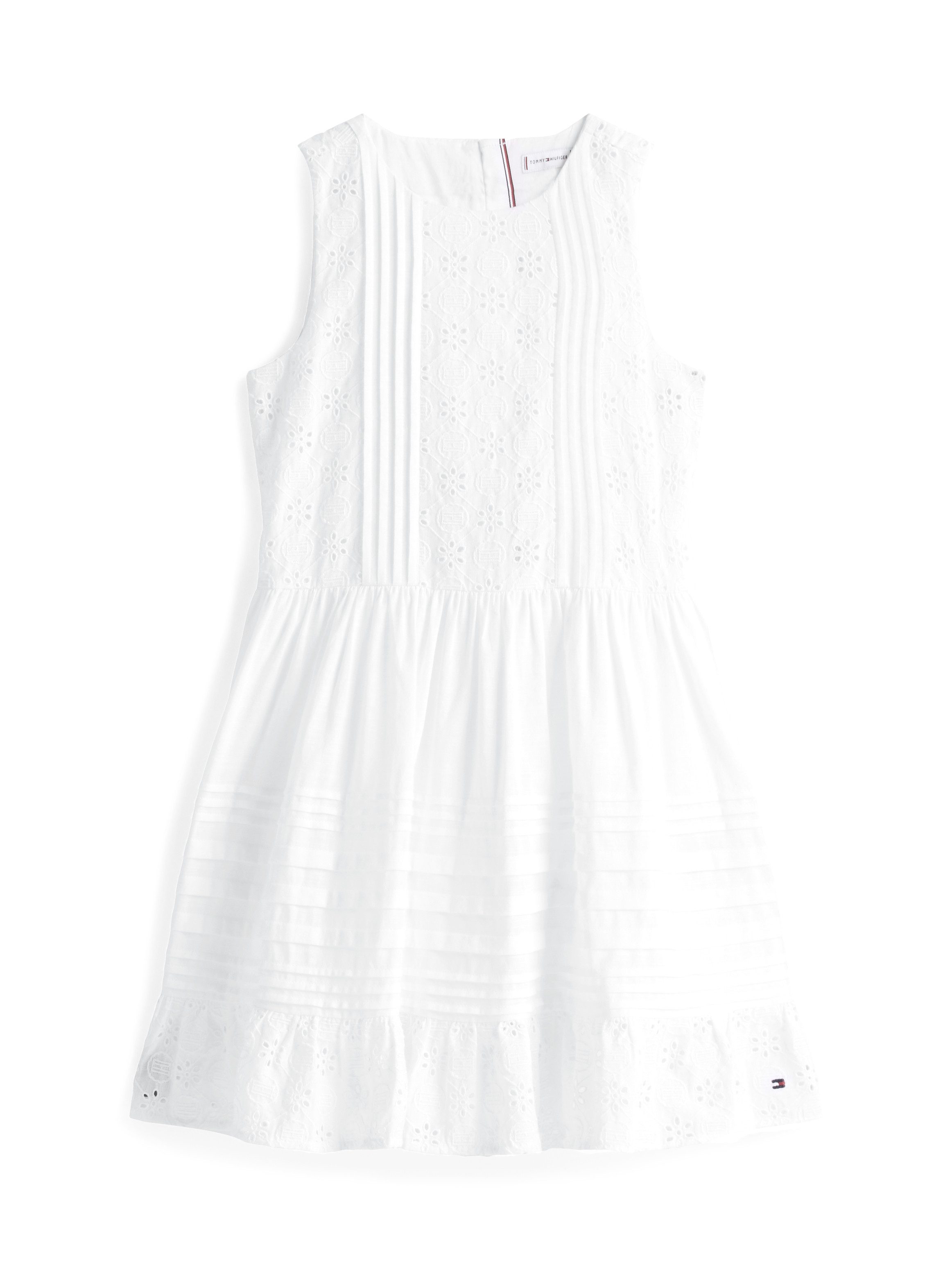 Sommerkleid EMBROIDERED COTTON DRESS SLVLS