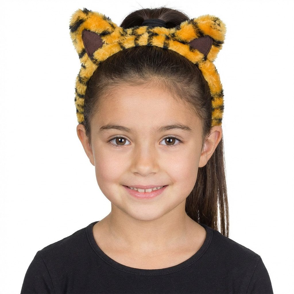 Party x People Kostüm Haarreif Tiger für Kinder
