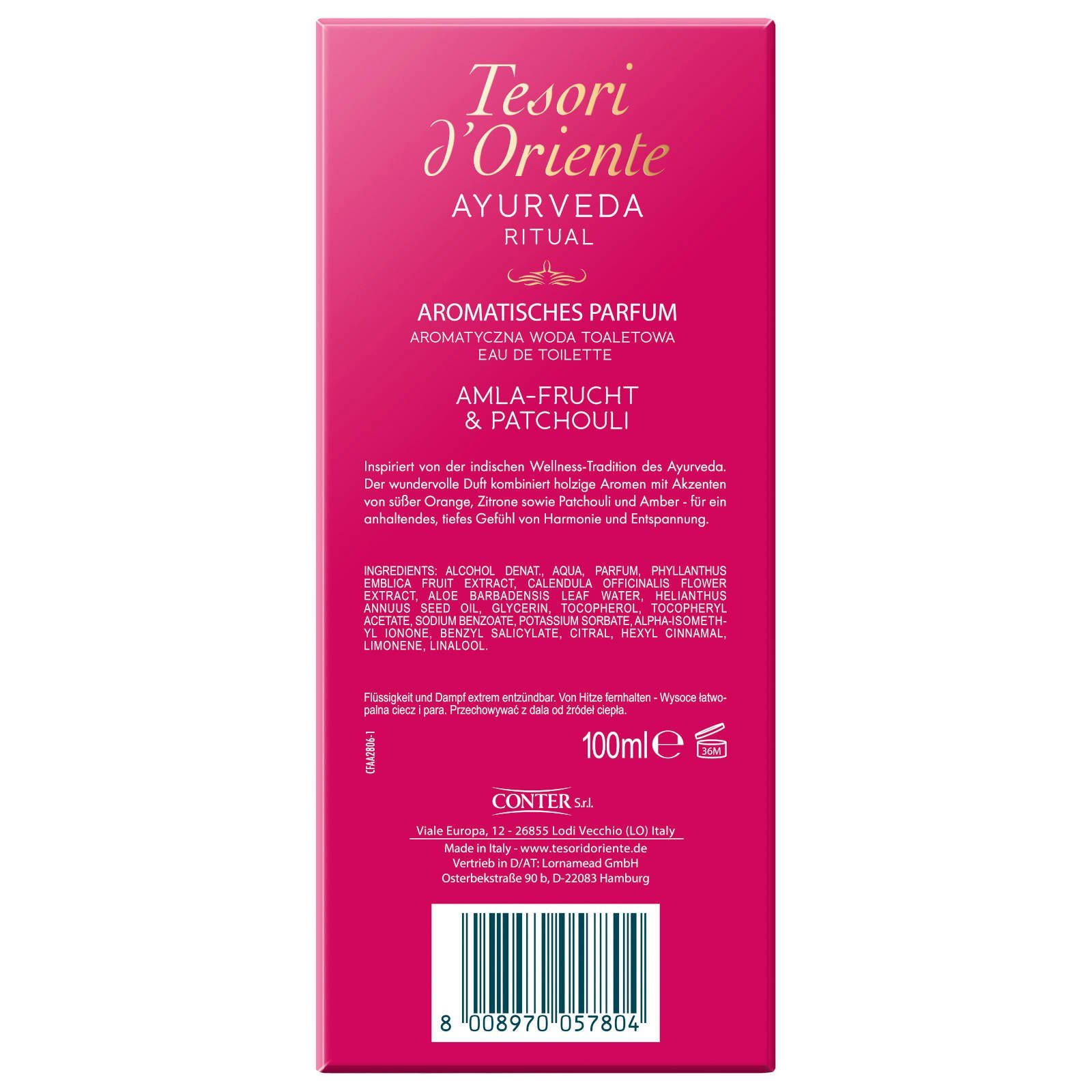 Tesori Ayurveda Parfum unisex x Toilette 6-tlg. 6 Duft d´Oriente Eau ml, 100 de EdT
