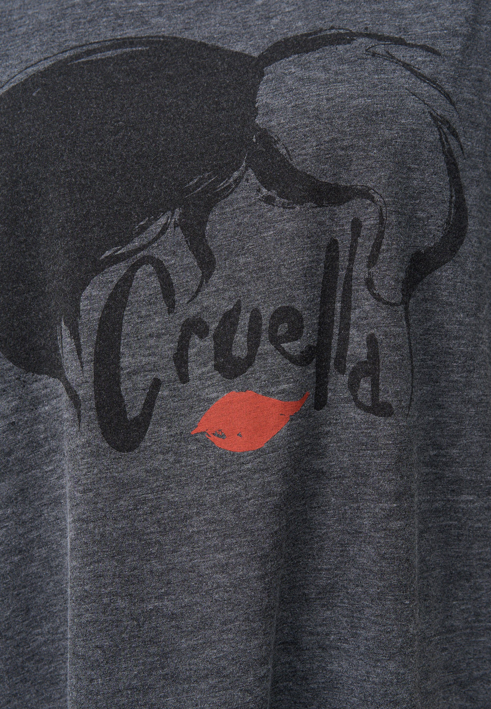 Recovered T-Shirt Cruella Devil Features Bio-Baumwolle GOTS zertifizierte