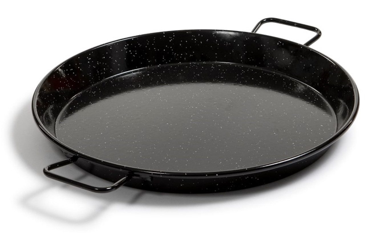 Garcima Paellapfanne Garcima Paellapfanne emailliert Ø 46 cm + praktischer Untersetzer