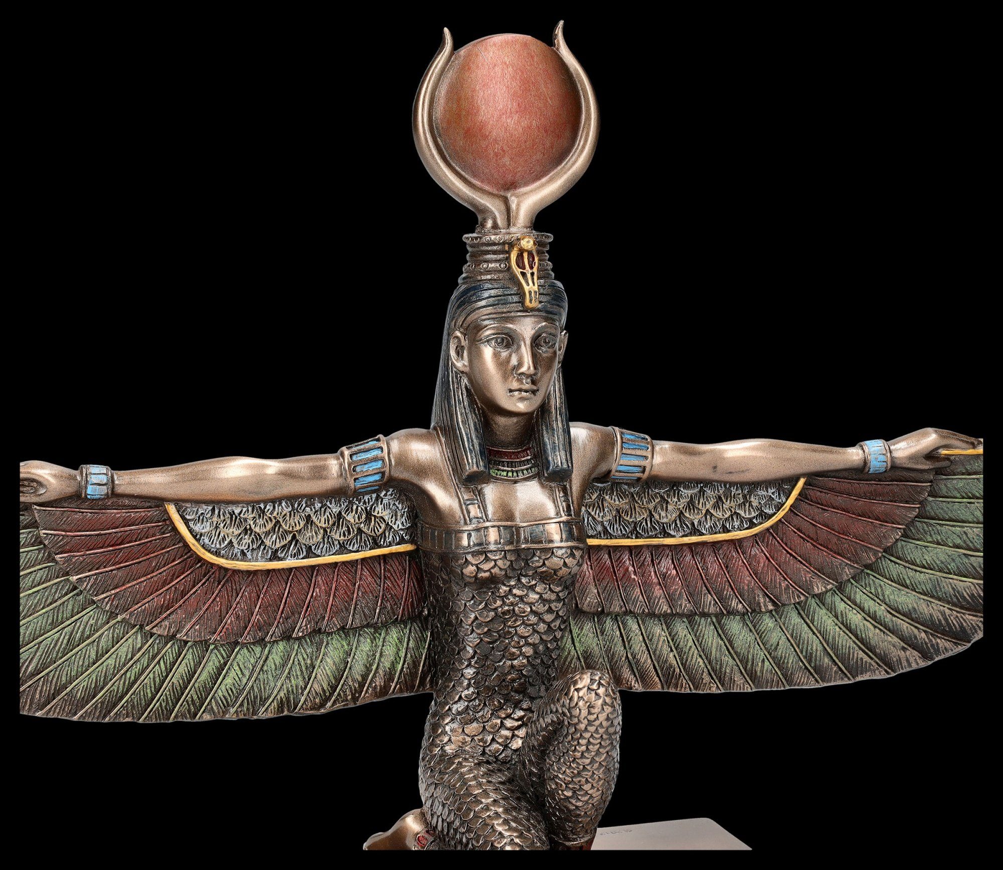 Figuren Shop GmbH Figur Dekofigur Ägyptische Magie Deko der - Götterfigur Göttin Isis - Veronese