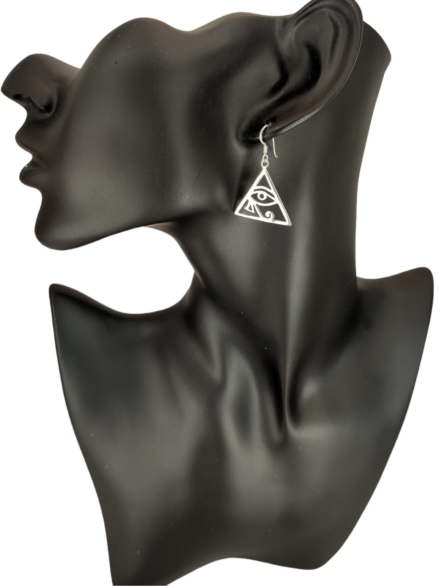 Horusauge OR15 des Ohrhänger-Set Auge Leather Ohrringe Horus Ohrhänger Kiss of Ohrring