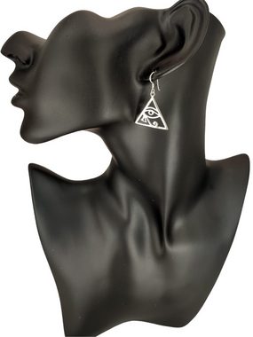 Kiss of Leather Ohrhänger-Set Ohrring Ohrhänger Auge des Horus Horusauge Ohrringe OR15