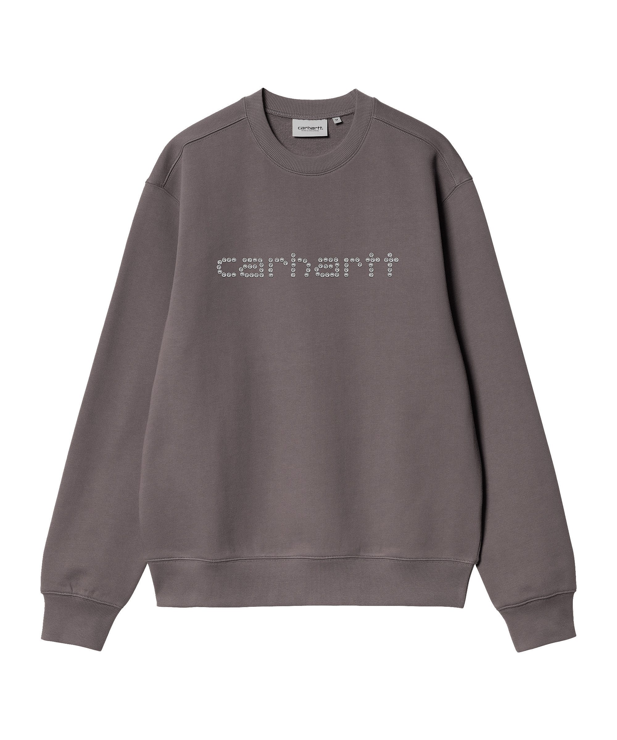 Carhartt WIP Sweatshirt Carhartt WIP Rivet Script Sweatshirt Baumwolle
