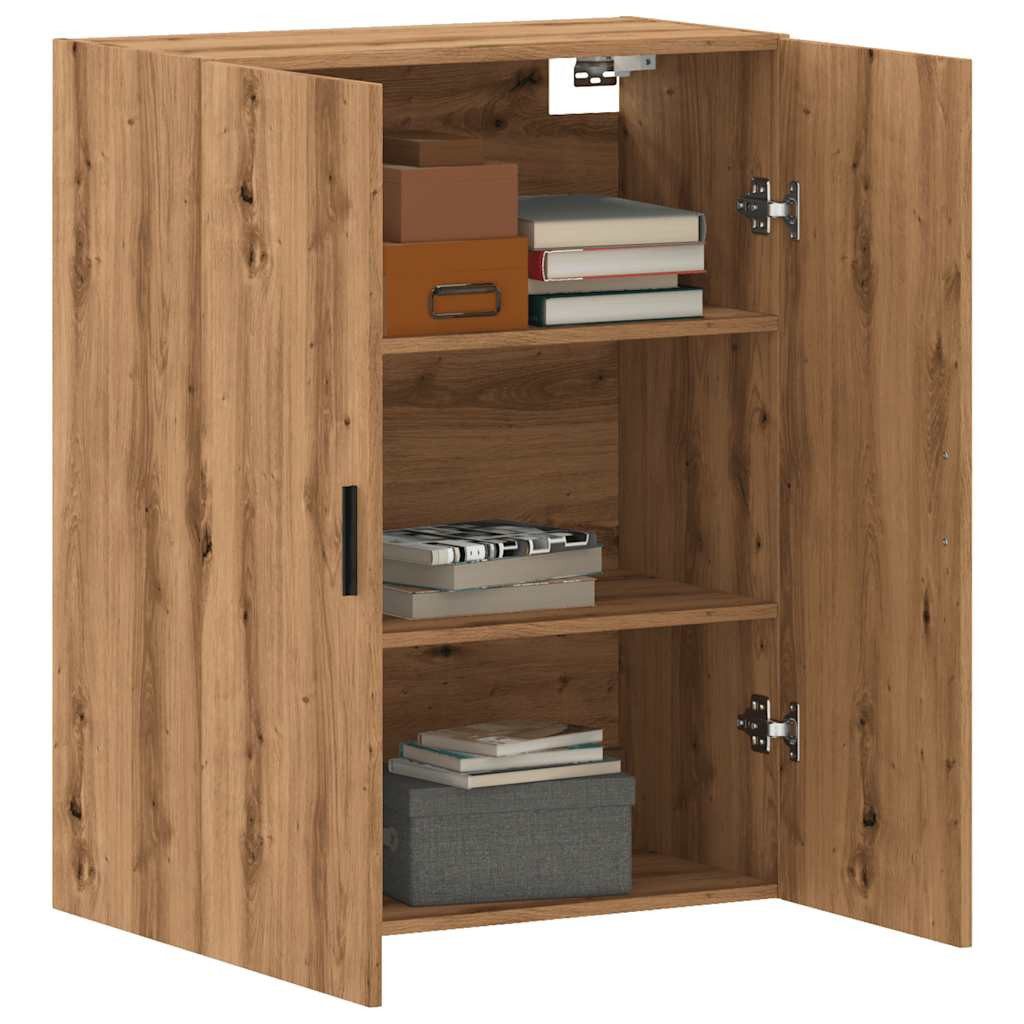 vidaXL Hängeschrank Wandschrank Artisan-Eiche 69,5x34x90 cm günstig online kaufen
