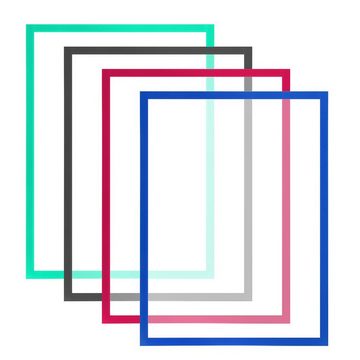 Kubus Dokumentenhalter Magnetisch, In vielen Farben & Größen, 5er-Set