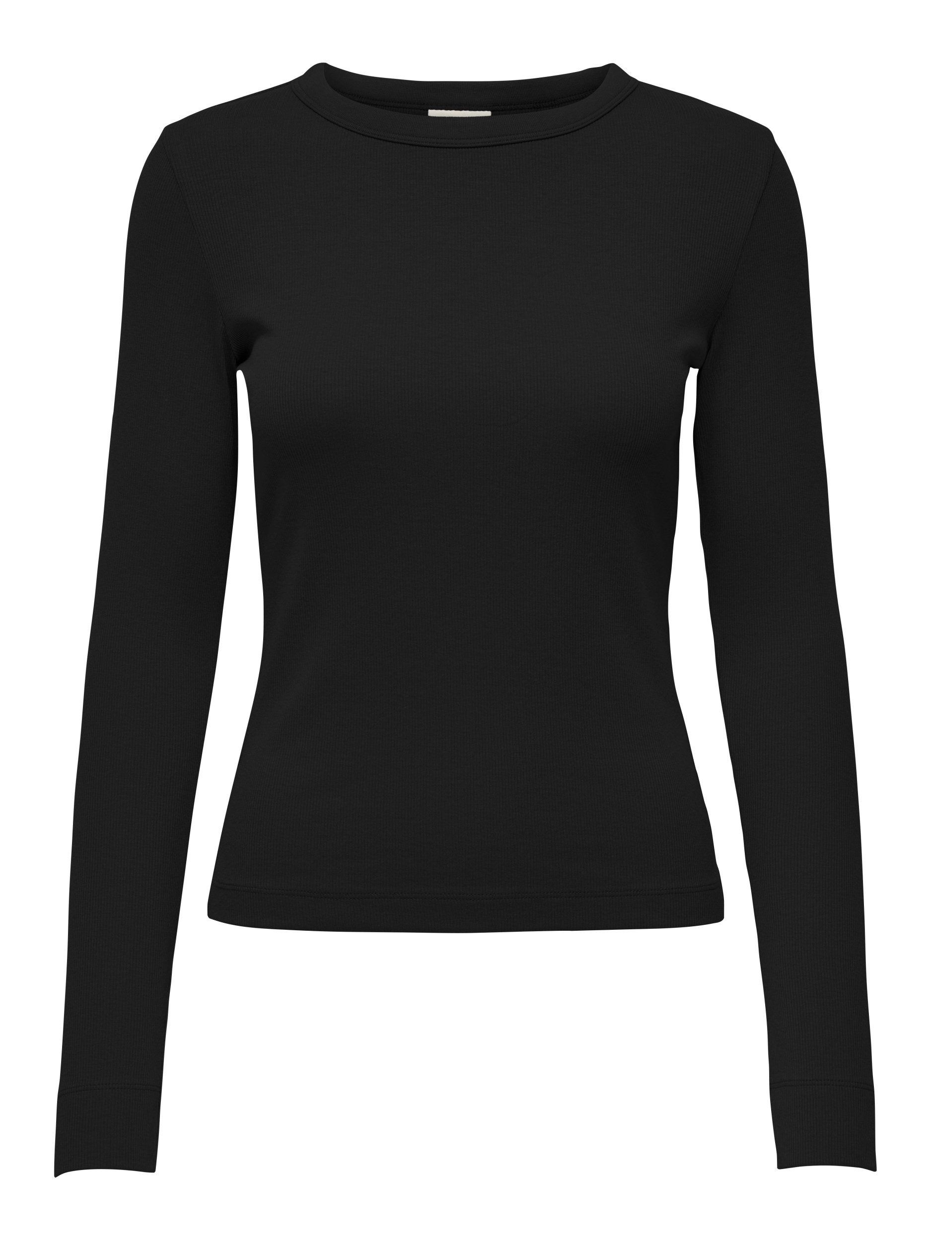 JDY T-Shirt JDYSENTA L/S O-NECK TOP JRS, Black