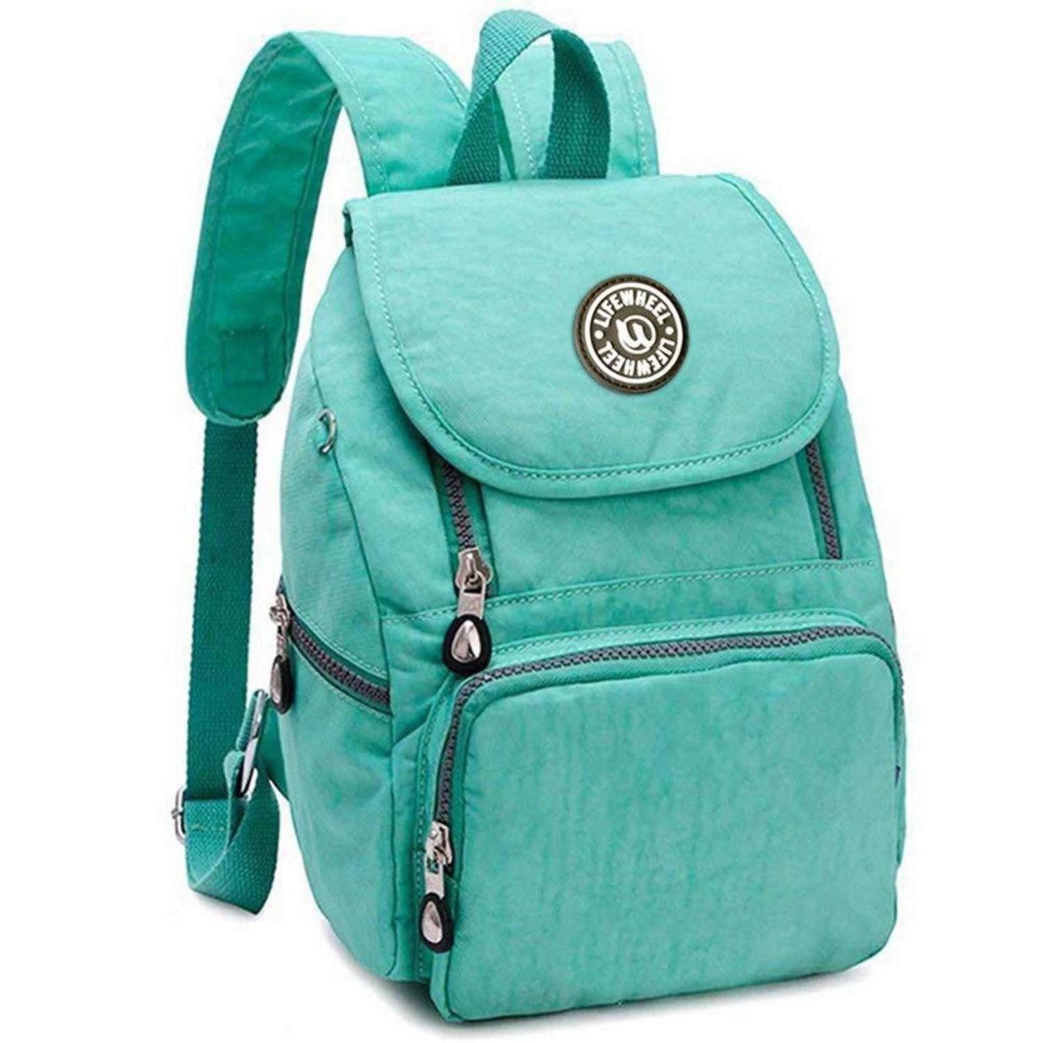 LuxusKollektion Minirucksack Rucksack Damen Mädchen Klein Grün