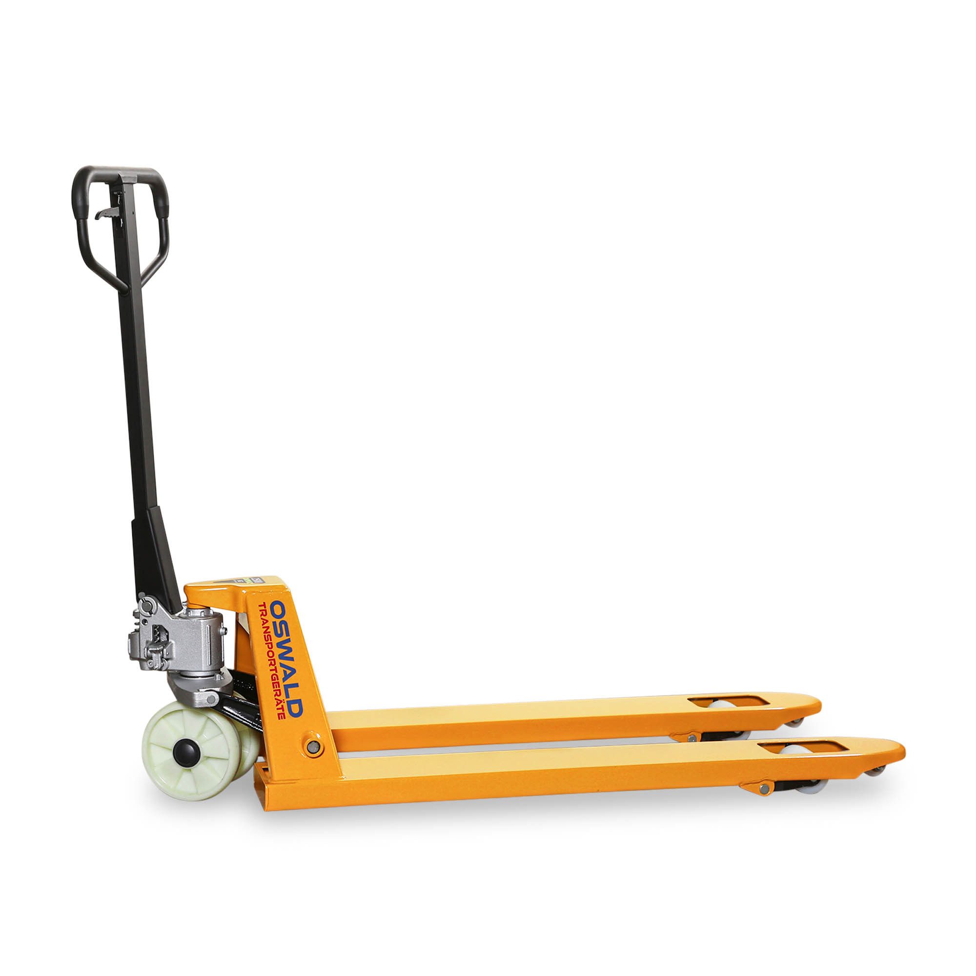 OSWALD Transportgeräte Gabelhubwagen Hubwagen OSWALD HU11PAS - 2500 kg - 1150 mm - Polyamid Single