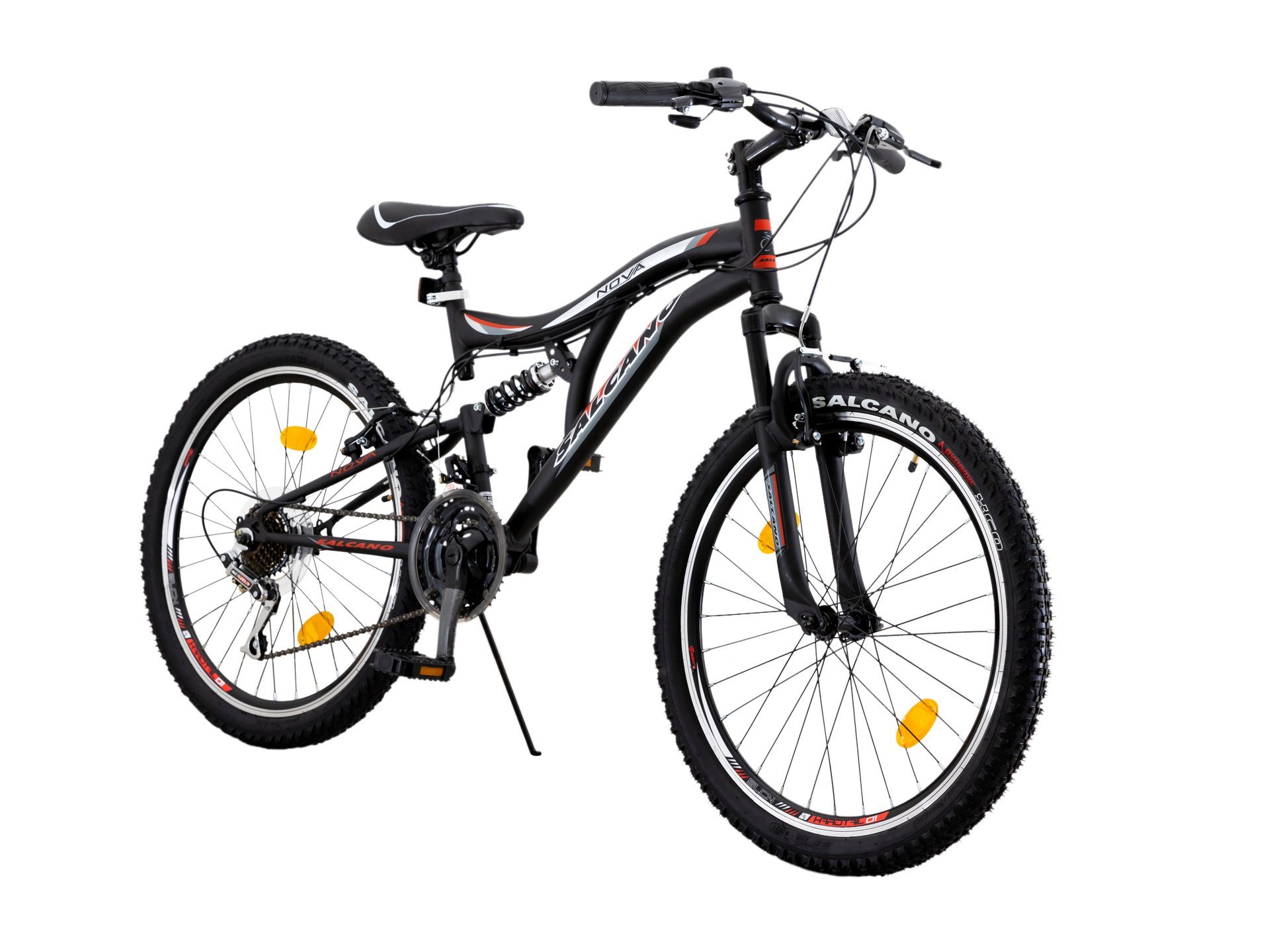 fully V Bremse 26 Zoll Mountainbike Fully MTB 21 Gang 24 Zoll Vollfederung 