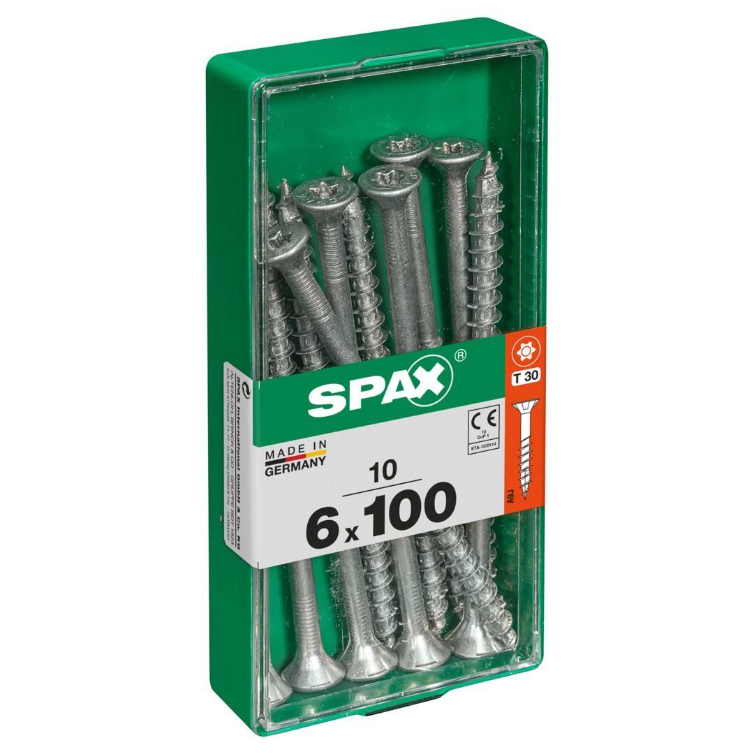 SPAX x mm Spax 30 - Holzbauschraube 10 TX 6.0 Universalschrauben 100